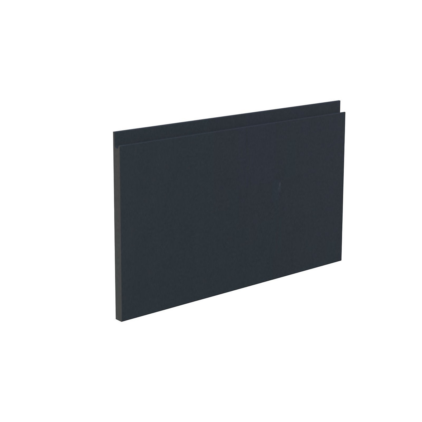 Handleless Kitchen Pan Drawer Front (W)597mm - Matt Blue thumbnail