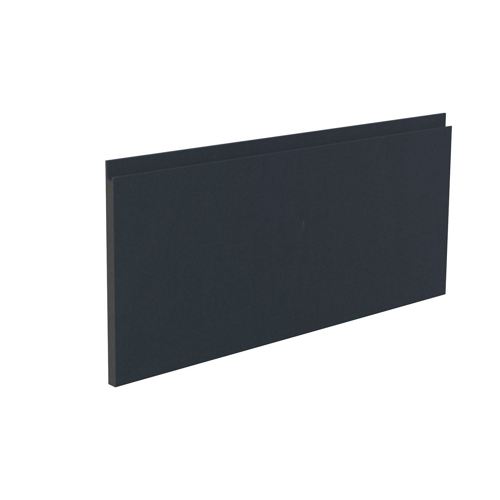 Handleless Kitchen Pan Drawer Front (W)797mm - Matt Blue thumbnail