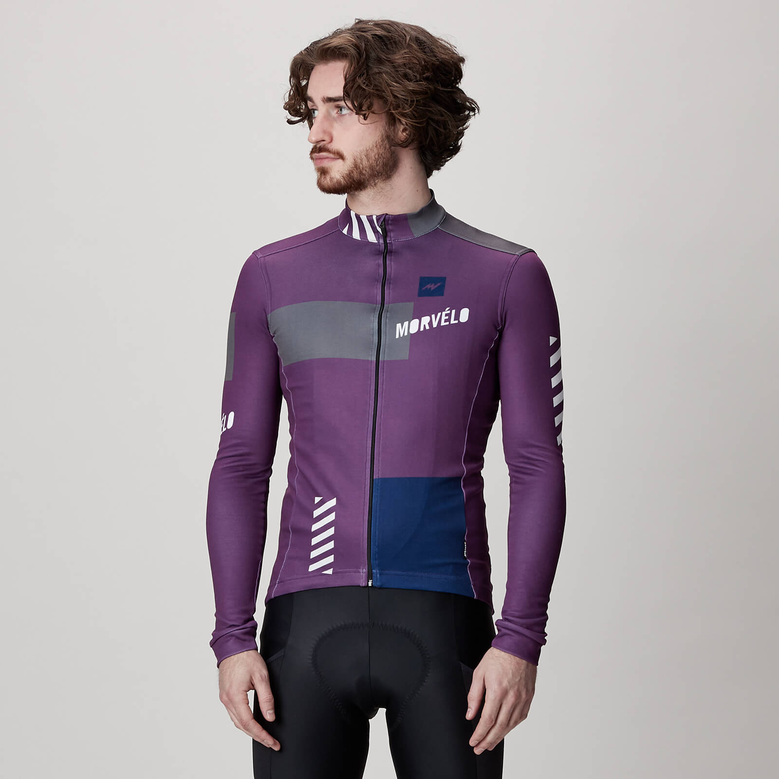 Morvelo RADIUM Merino Jersey - L - Purple