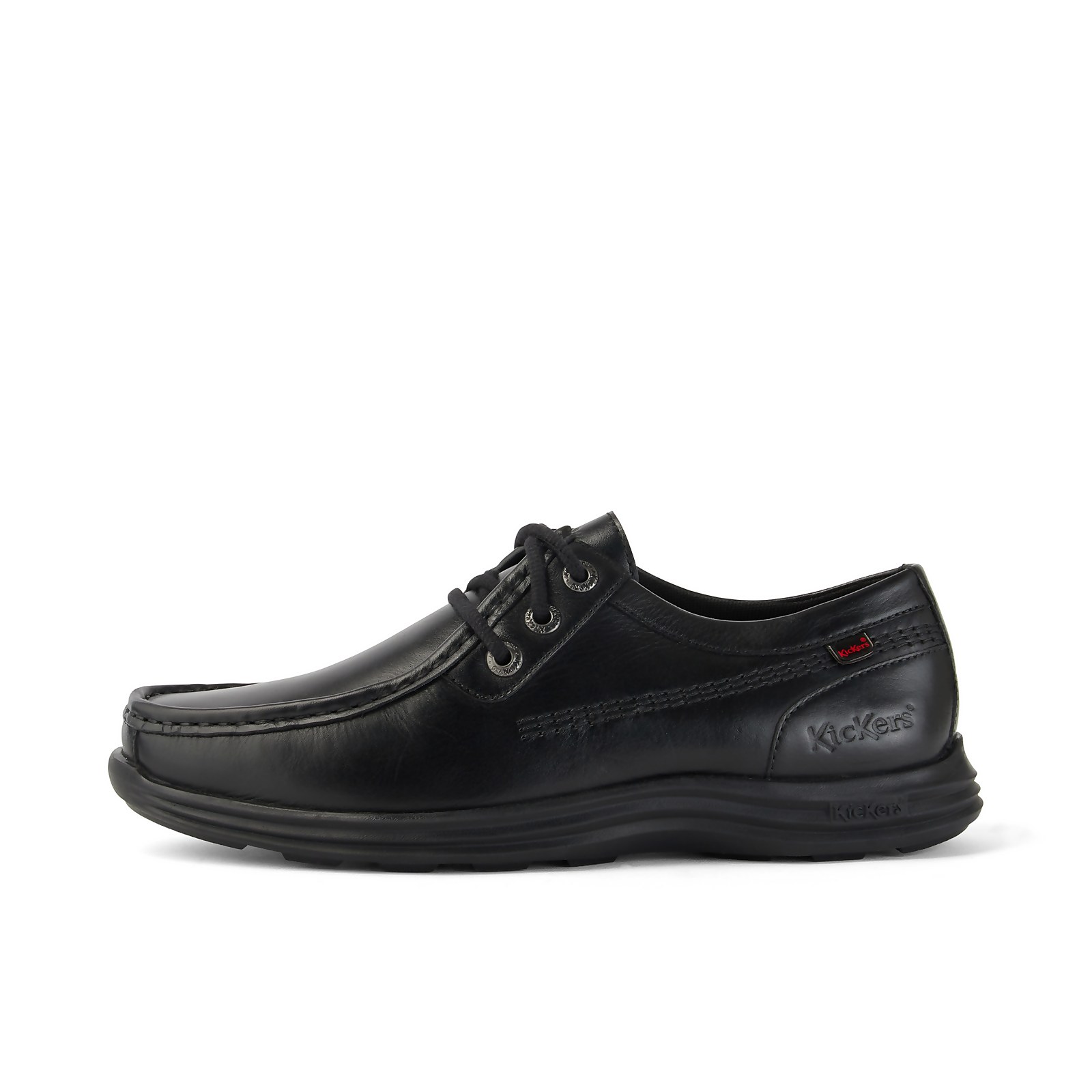 Adult Mens Reasan Moc Leather Black