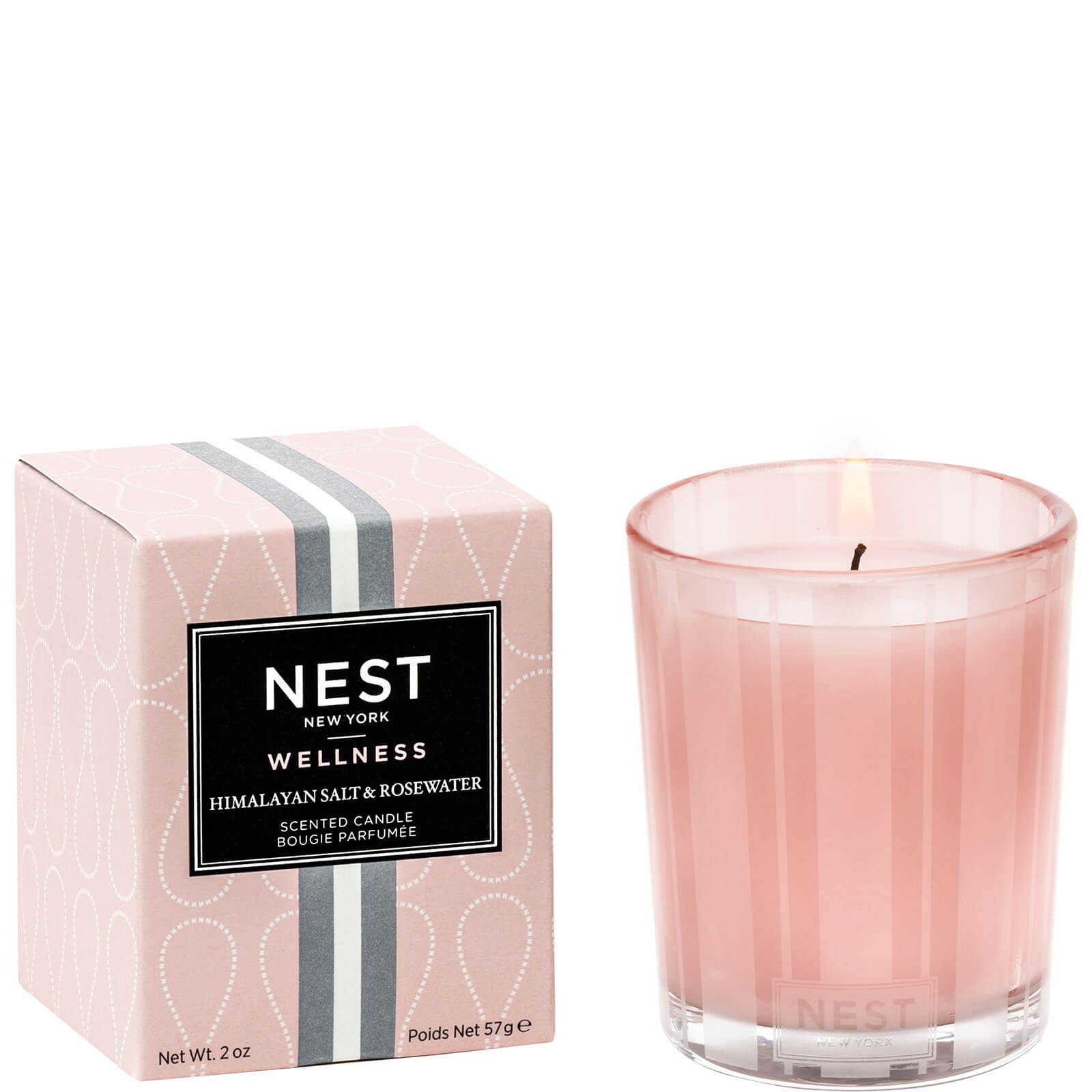 

NEST New York Himalayan Salt and Rosewater Votive Candle 60ml