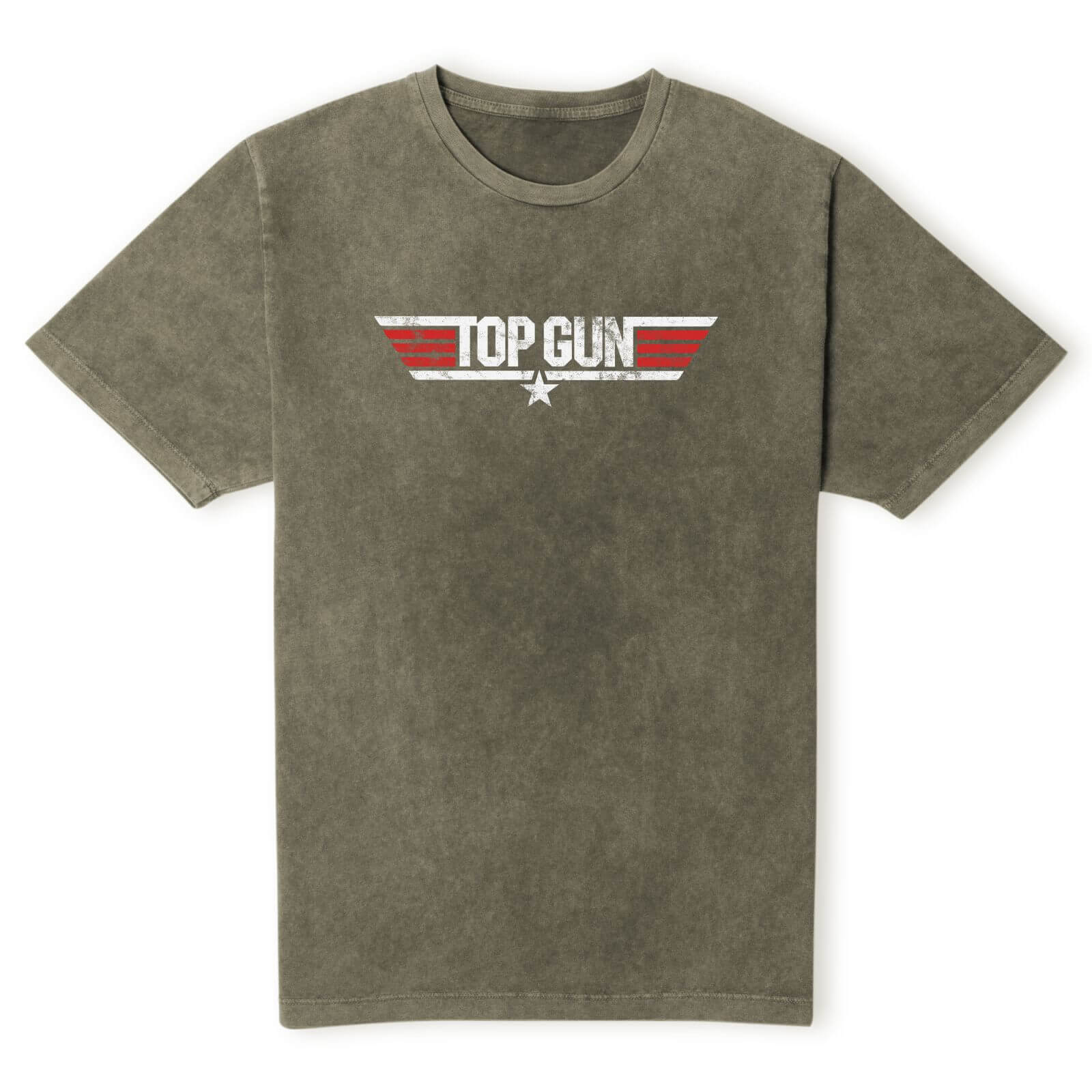 

Top Gun Classic Logo Unisex T-Shirt - Khaki Acid Wash - XL - Khaki Acid Wash