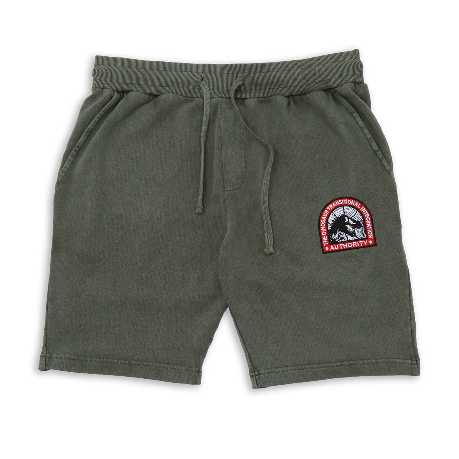 

Jurassic World DTIA Ranger Embroidered Unisex Jog Shorts - Khaki - XXL