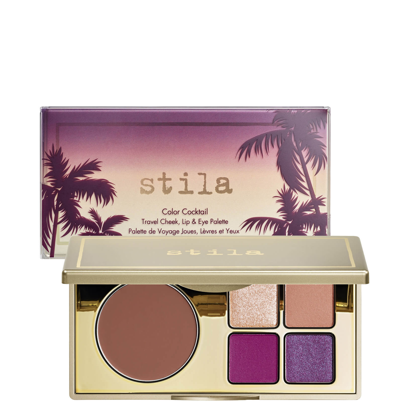 

Stila Colour Cocktail Travel Cheek, Lip and Eye Palette 5.3g - (Various Shades) - Moonshine