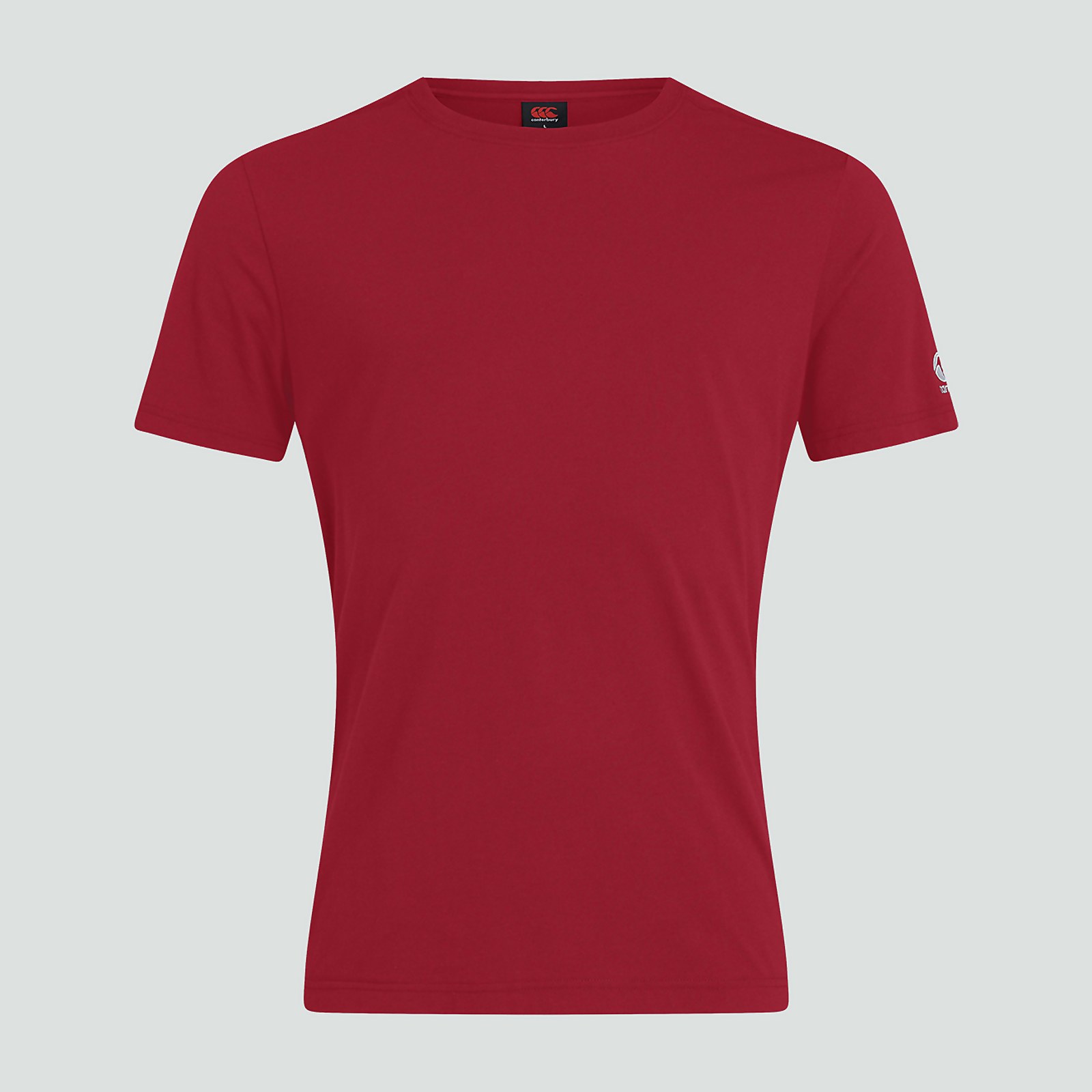 JUNIOR UNISEX CLUB PLAIN TEE RED