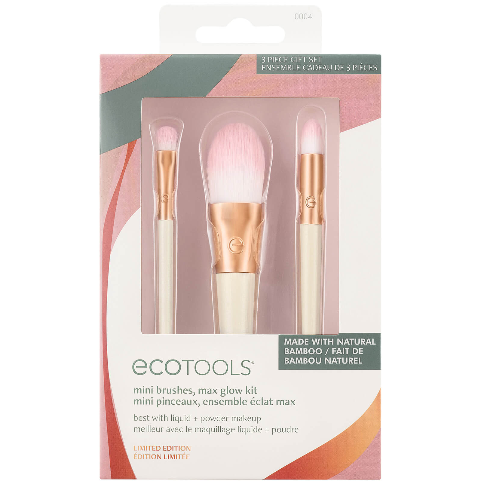 Image of EcoTools Mini Brushes Max Glow Christmas Kit