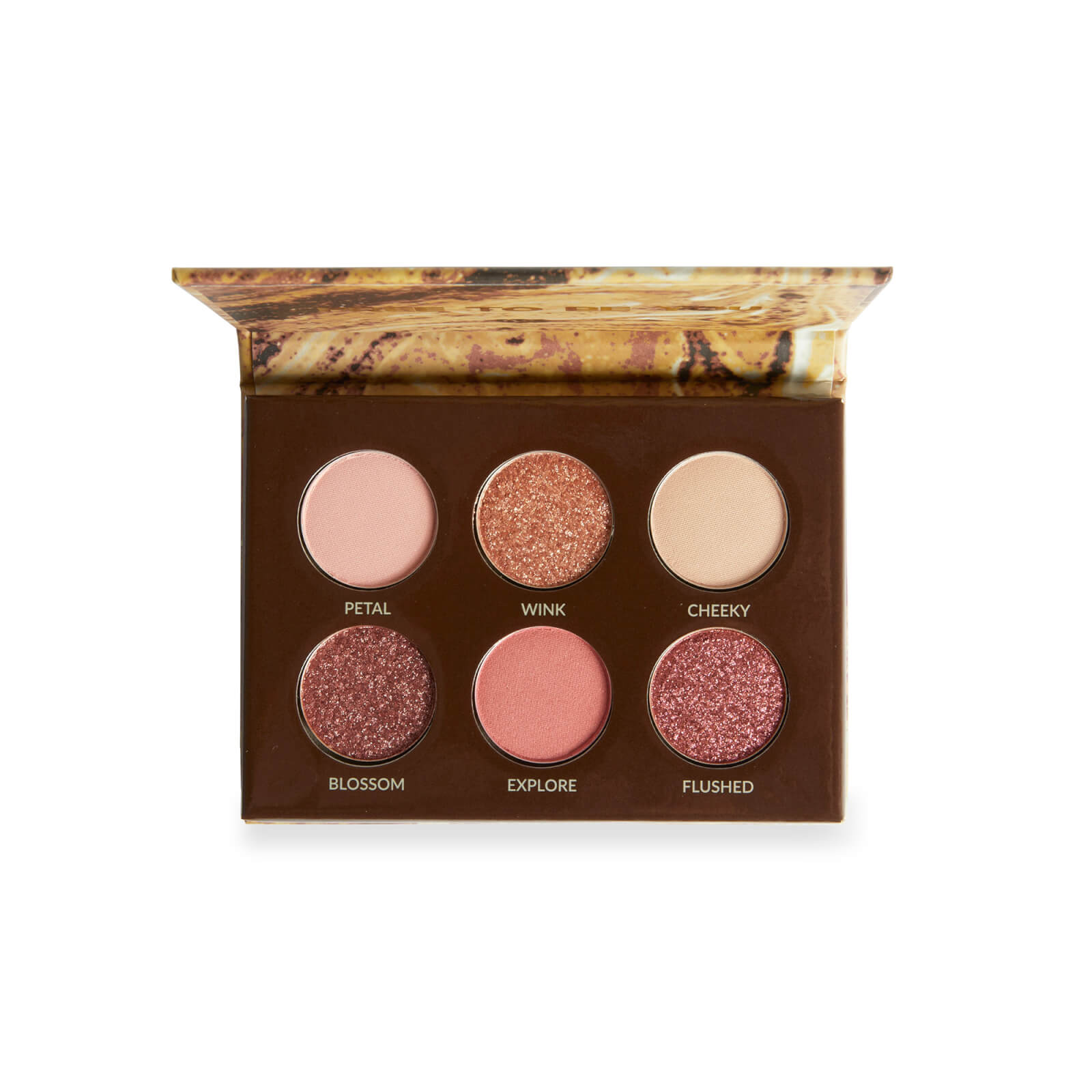 Bh Cosmetics Unleashed - 6 Color Shadow Palette - Blushing