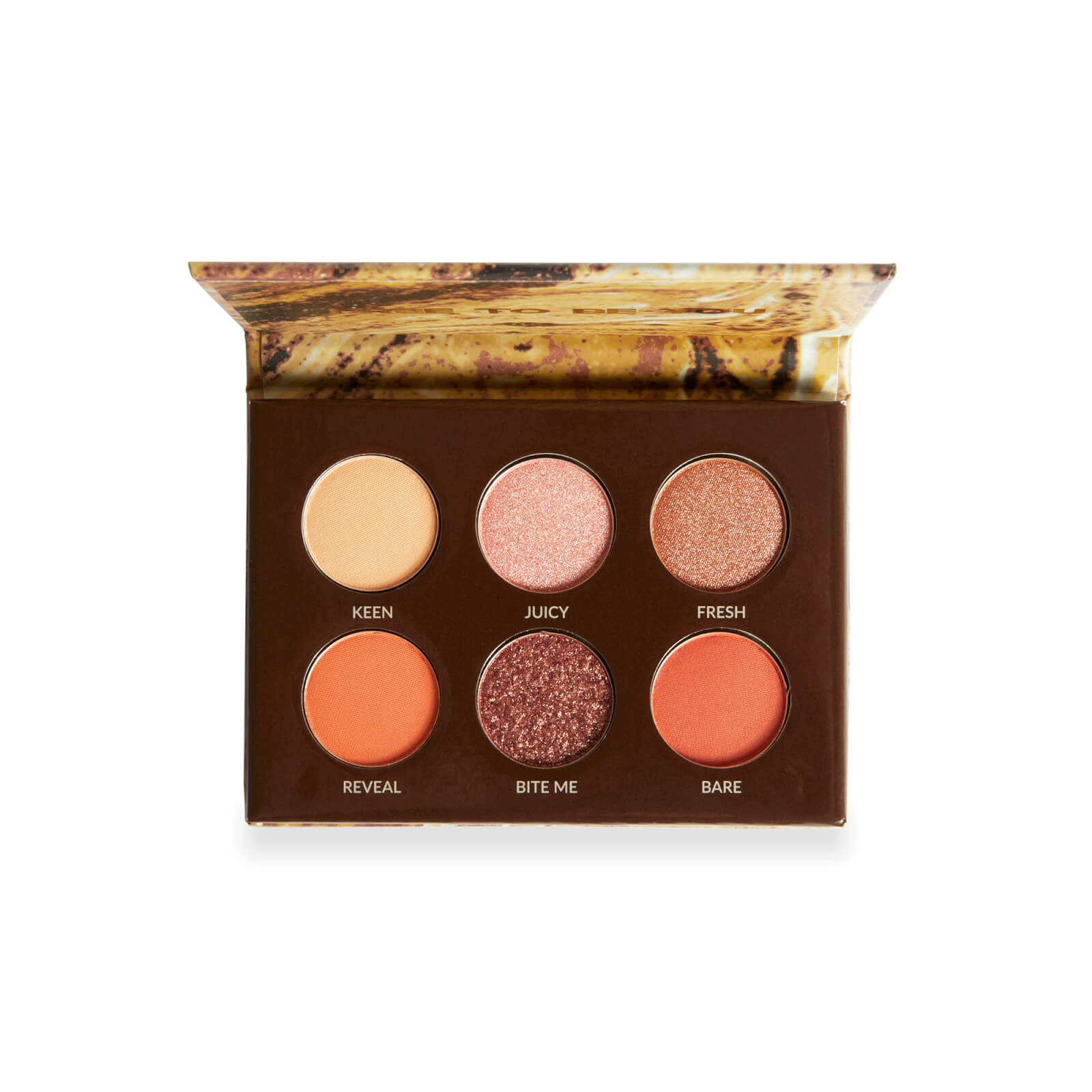 Image of BH Cosmetics Unleashed - 6 Color Shadow Palette - Peach Emoji
