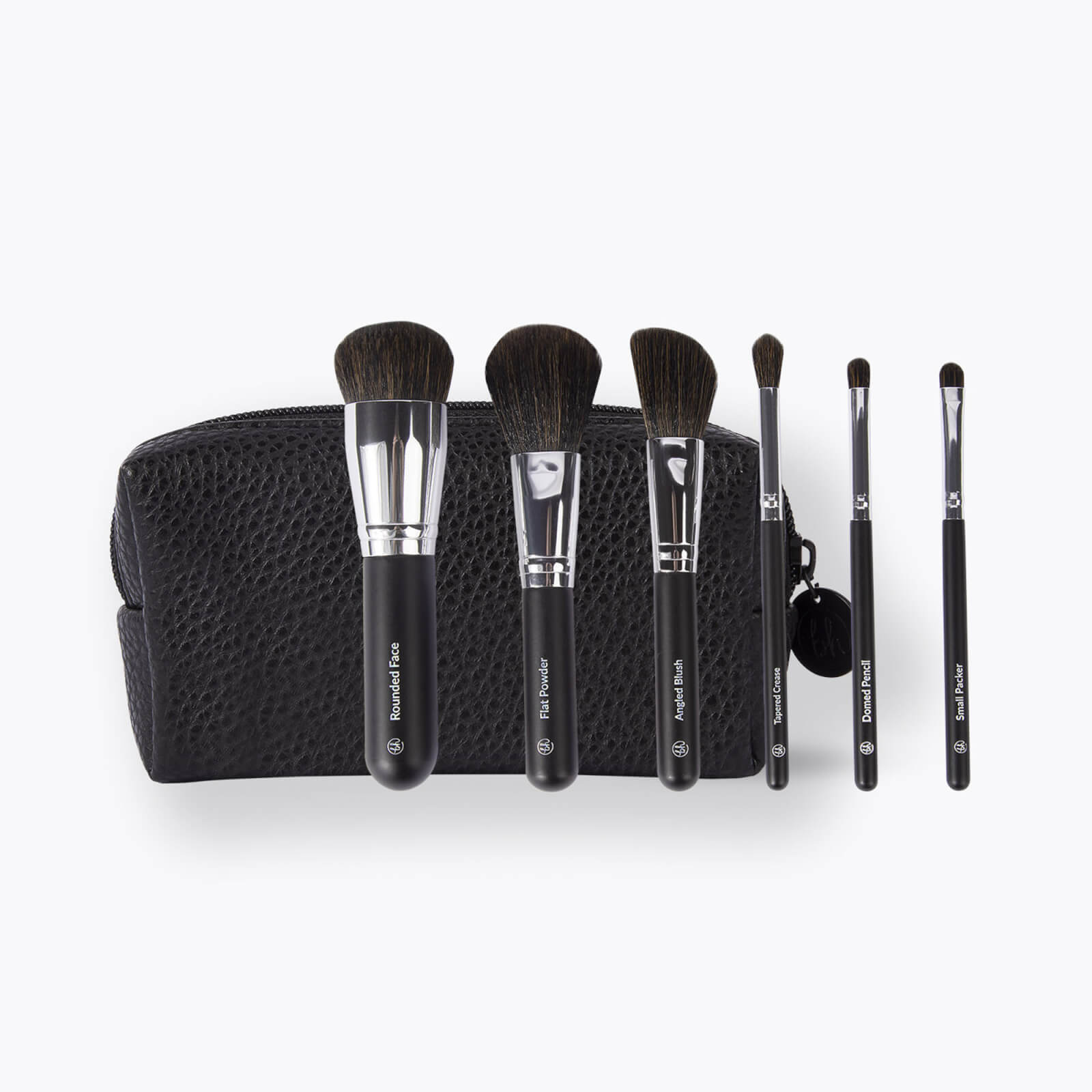 

BH Cosmetics Mini Essentials - 6 Piece Travel Brush Set with Bag