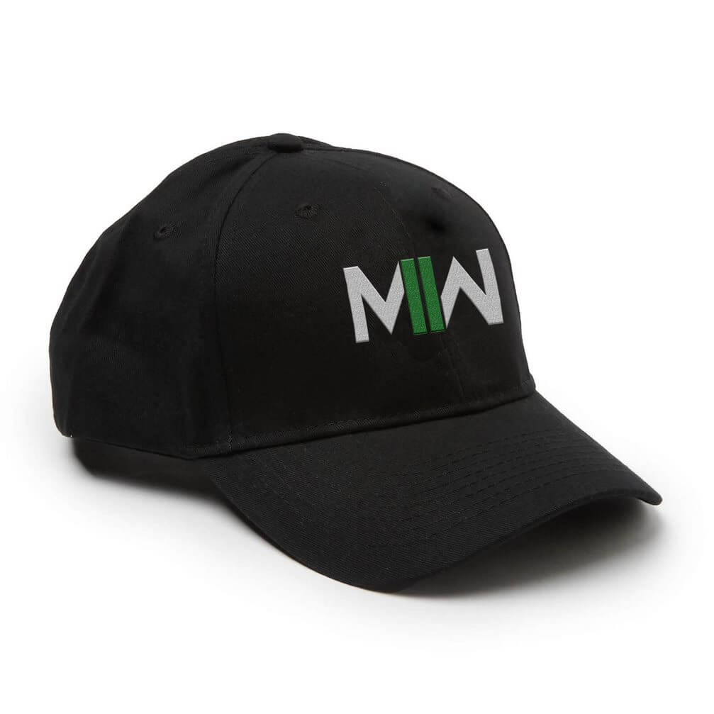 Call Of Duty Logo Embroidered Baseball Cap - Black
