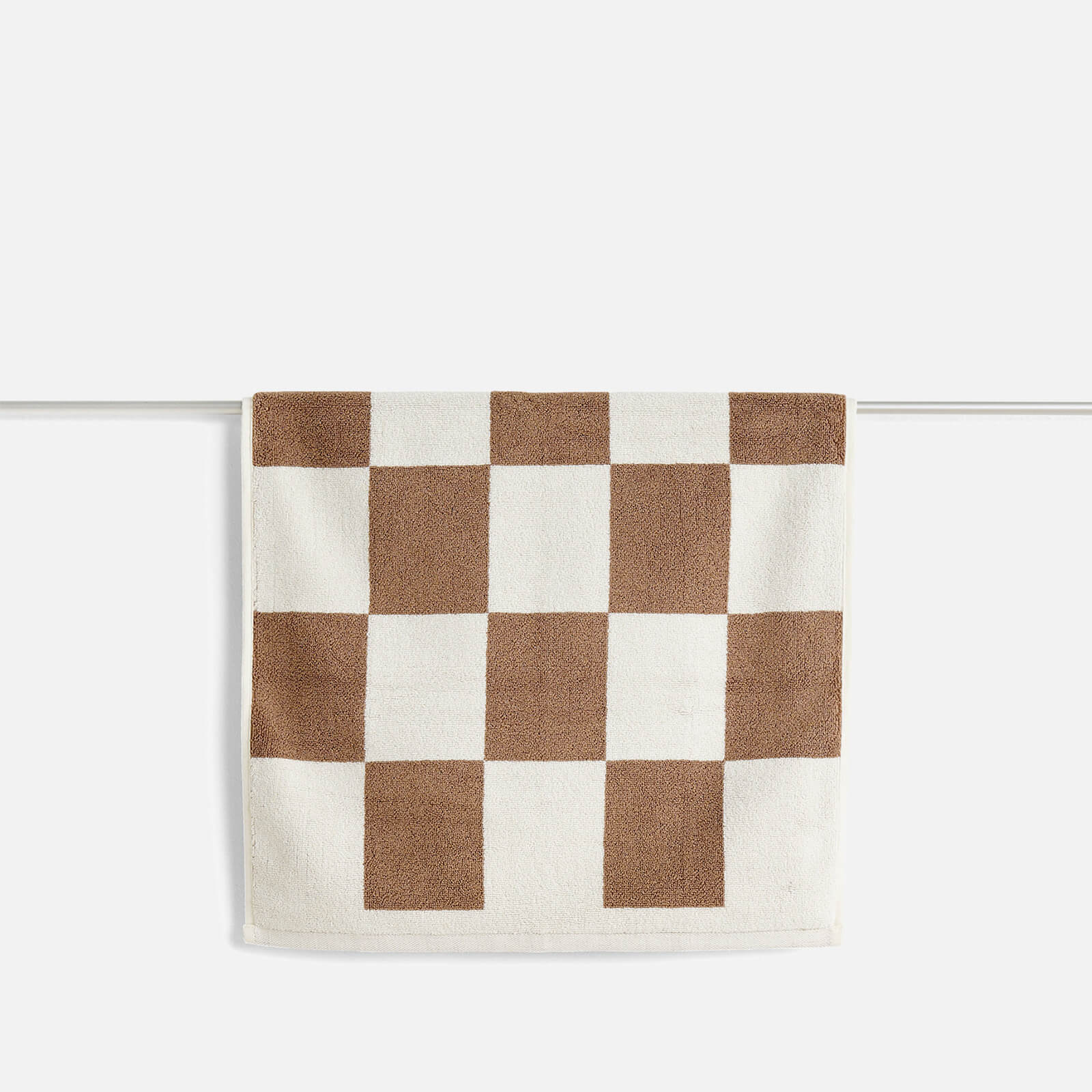 HAY Check Bath Mat - Cappuccino