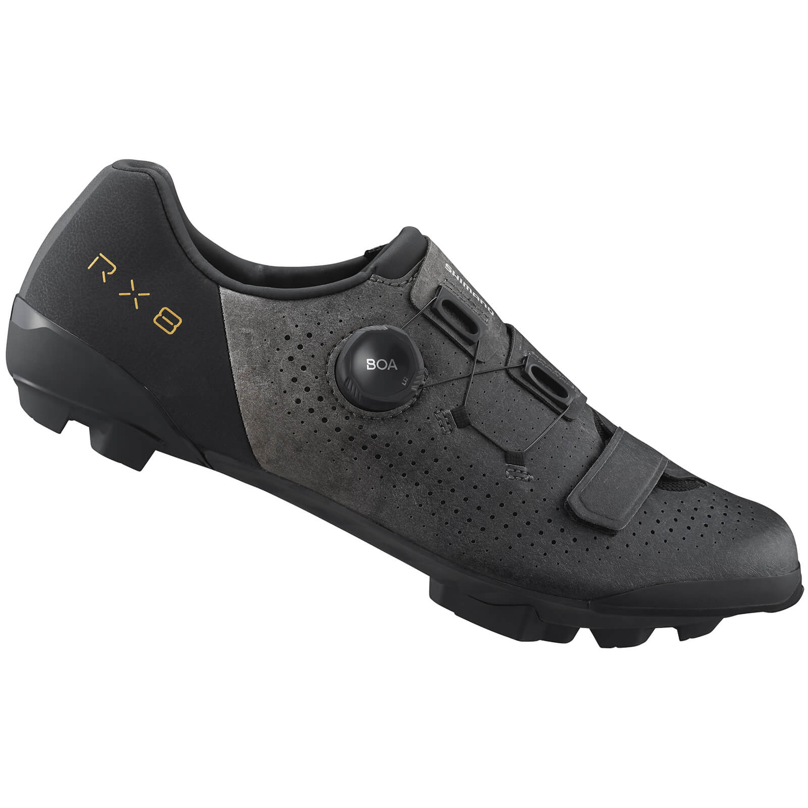Shimano RX801 Gravel Cycling Shoes - 44 - Black