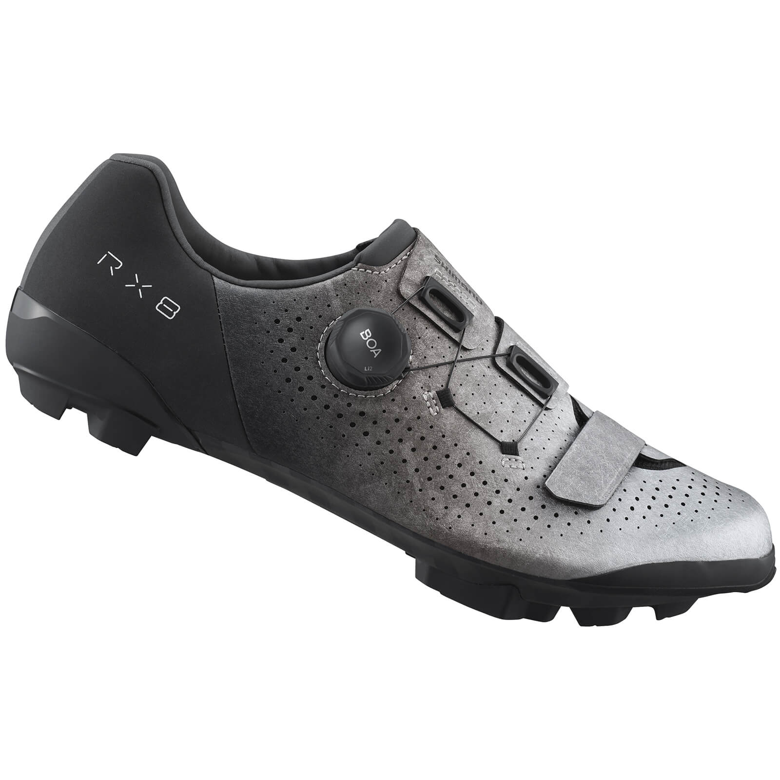 Shimano RX801 Gravel Cycling Shoes - 45 - Silver