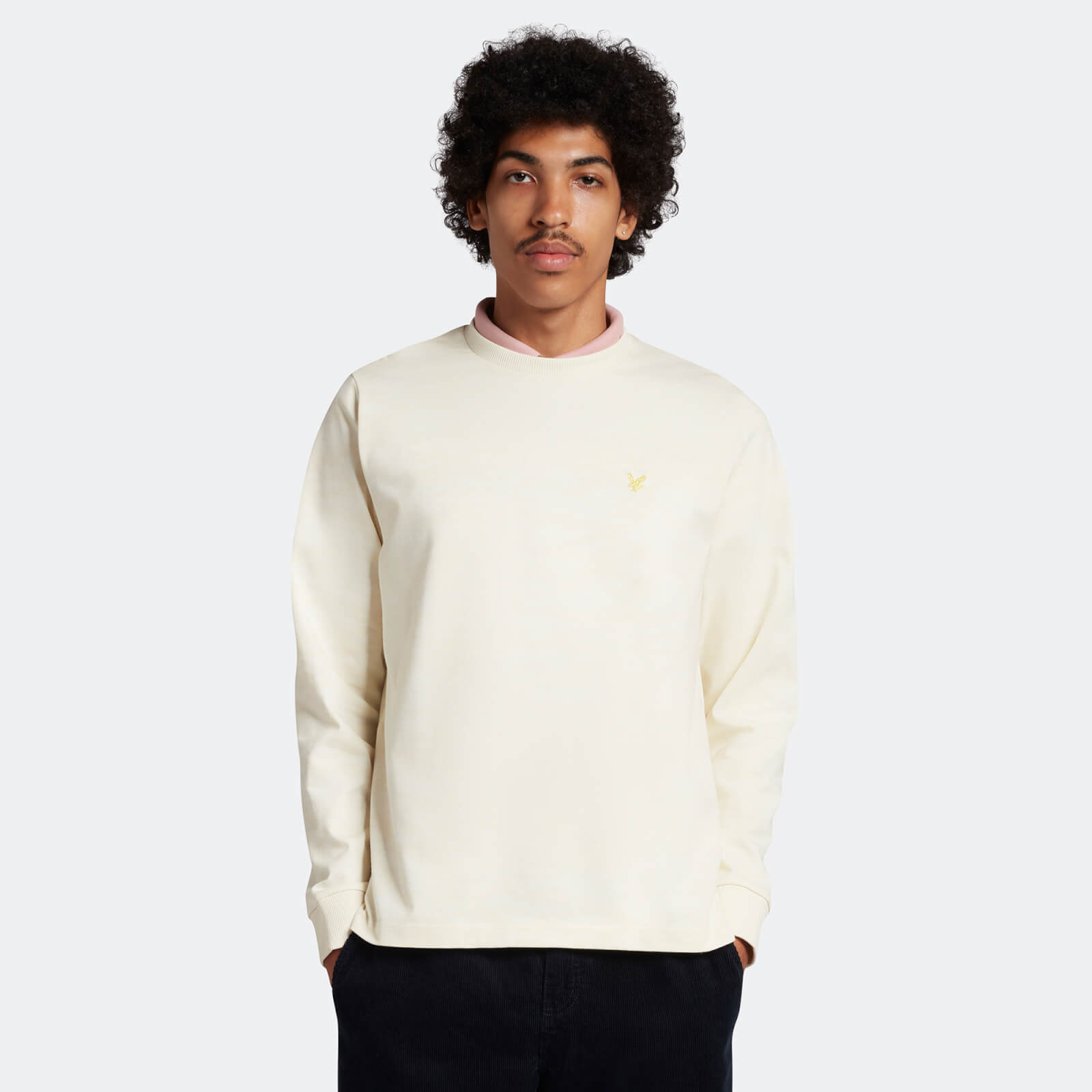 Men%27s Archive Abstract Sweat - Buff White - L