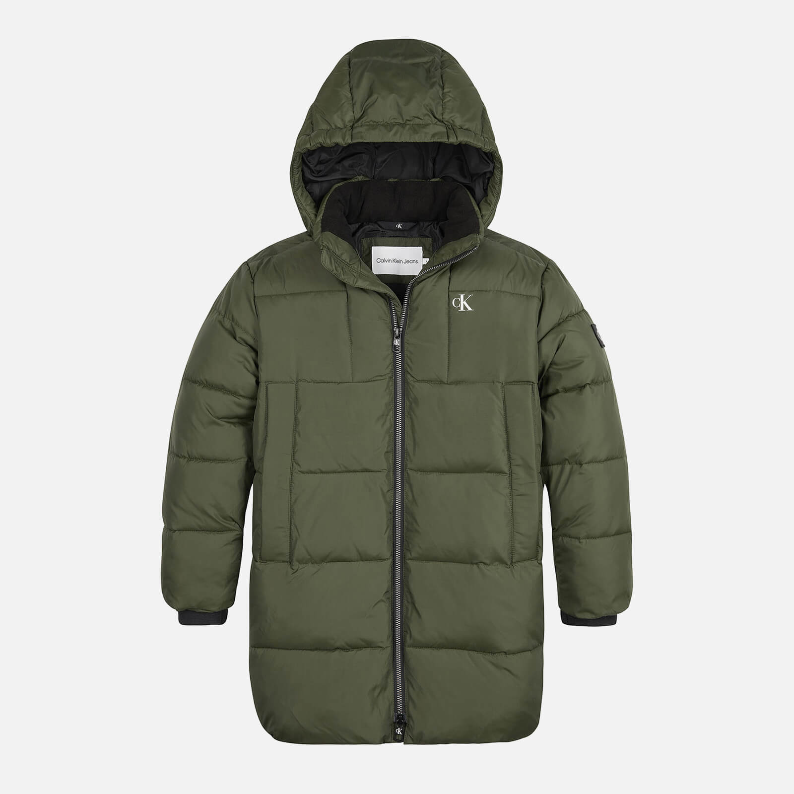 Calvin Klein Boys' Essential Recycled Shell Puffer Jacket - 14 Years