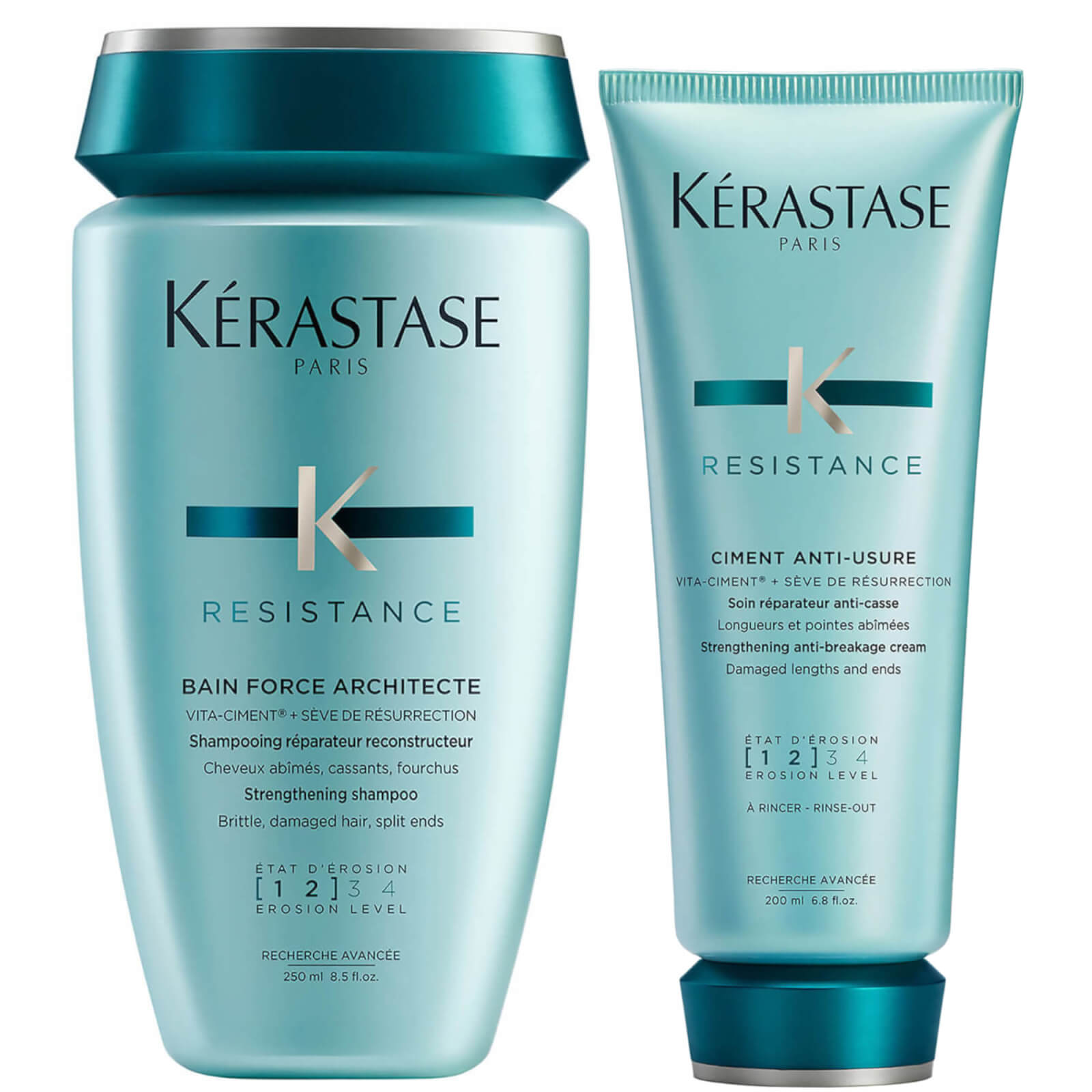 Kerastase Resistance Strengthening Duo For Fine To Medium Hair
