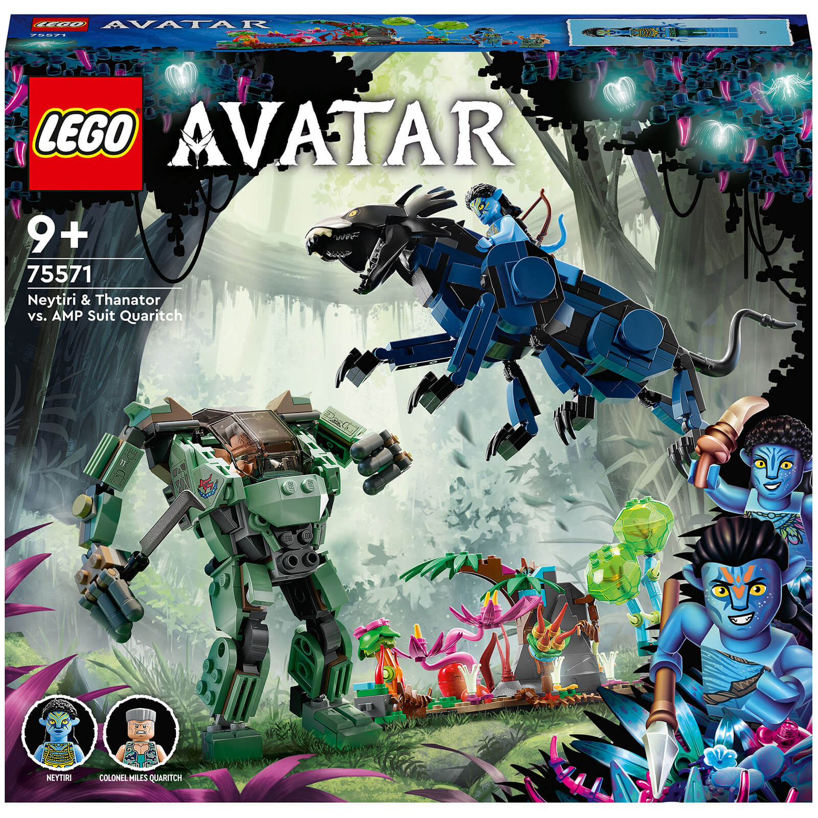 Bild von LEGO Avatar Neytiri und Thanator vs. Quaritch im MPA, Action-Spielzeug (75571)