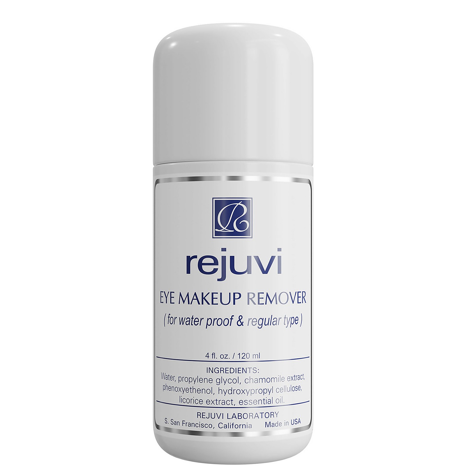 Rejuvi Eye Makeup Remover 5.47 oz In White