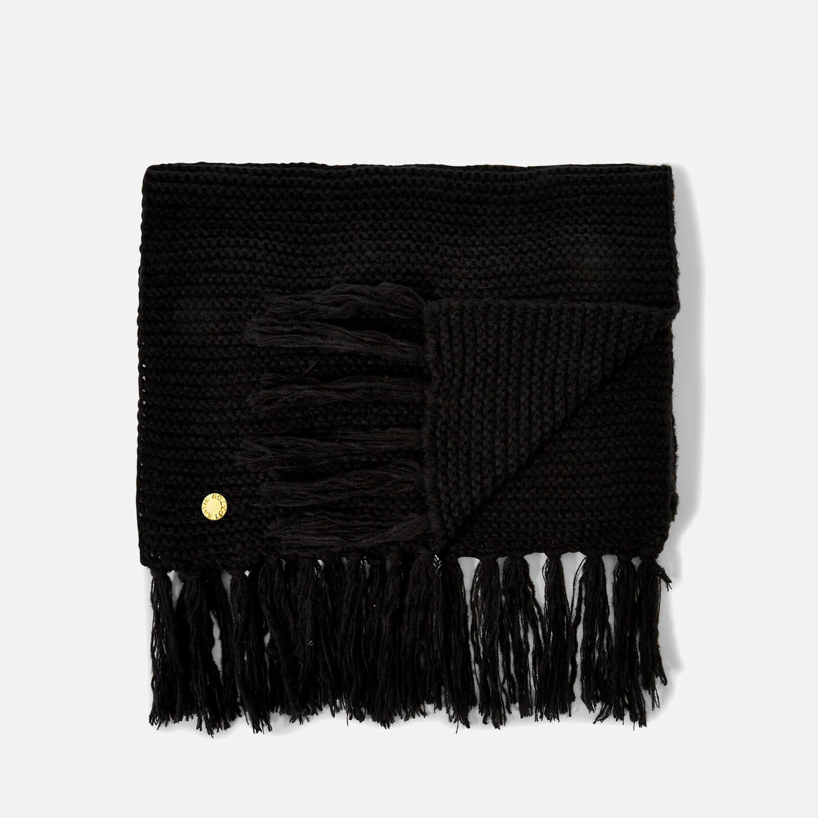 Image of Katie Loxton Fringed Knitted Scarf