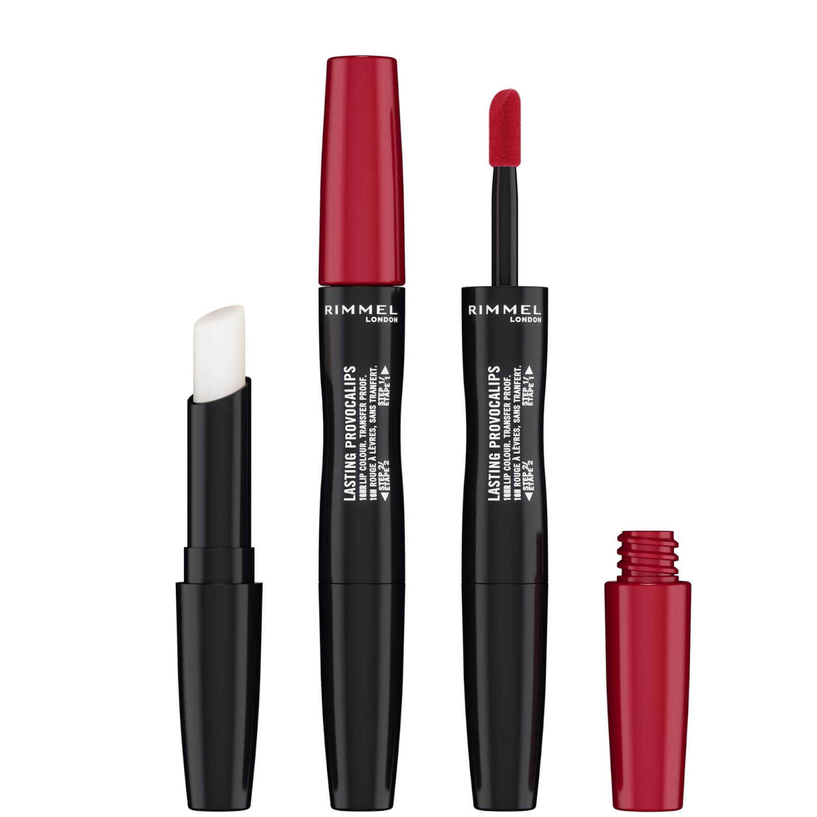 Photos - Lipstick & Lip Gloss Rimmel Lasting Finish Provocalips 2ml  - 740 Caught Red Li (Various Shades)