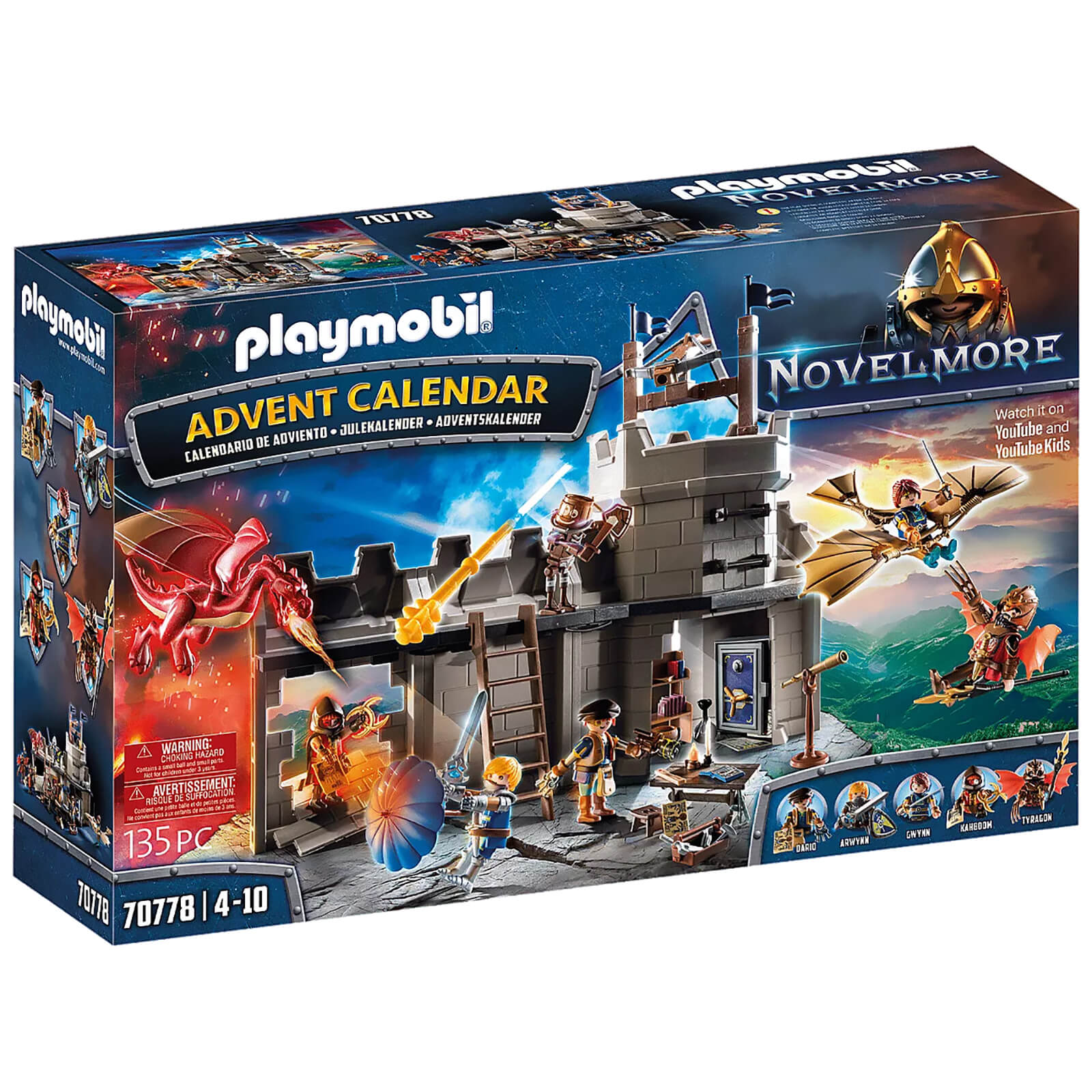 Playmobil Christmas Novelmore Knights Advent Calendar (70778)