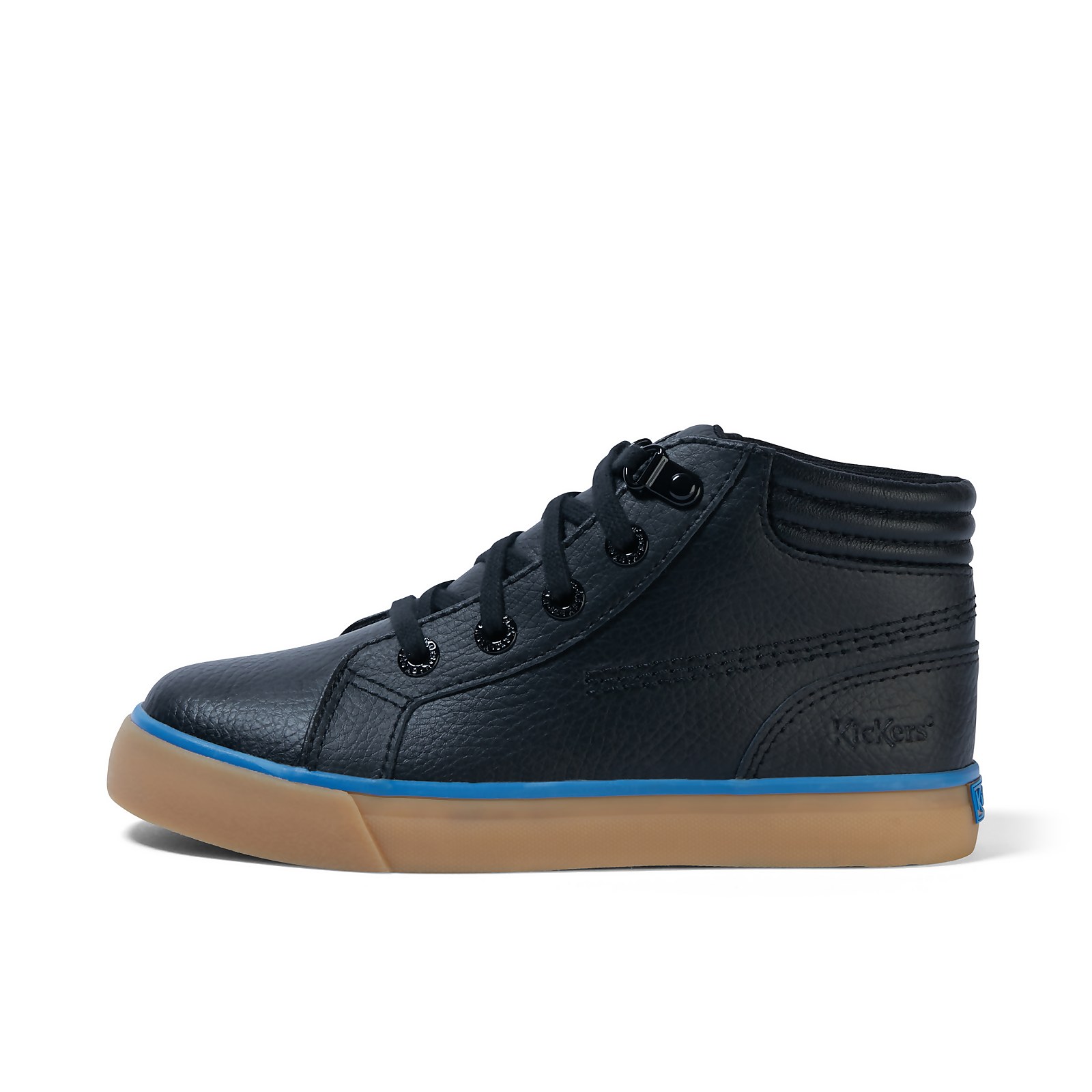 Junior Boys Tovni Hi Padded Leather Black - UK 13 Kids