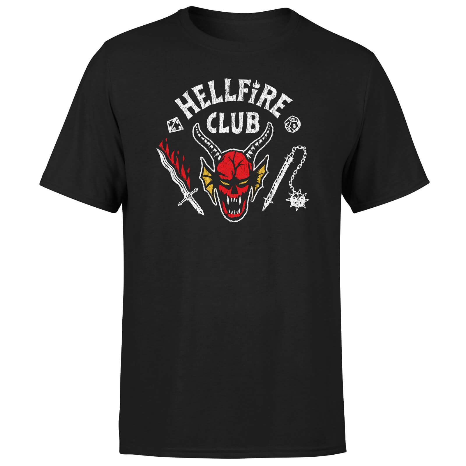 Stranger Things Hellfire Club Unisex T-Shirt - Nero