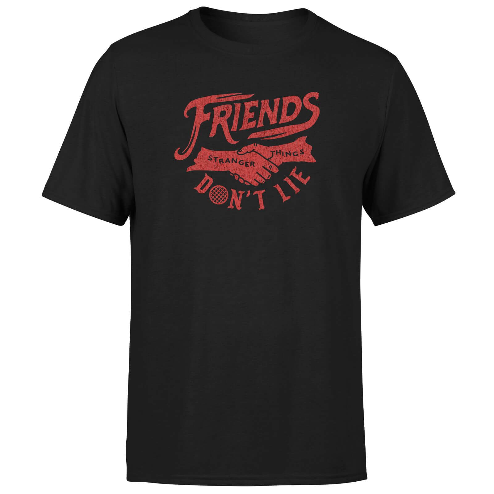 

Stranger Things Friends Don't Lie Unisex T-Shirt - Black - XXL - Nero