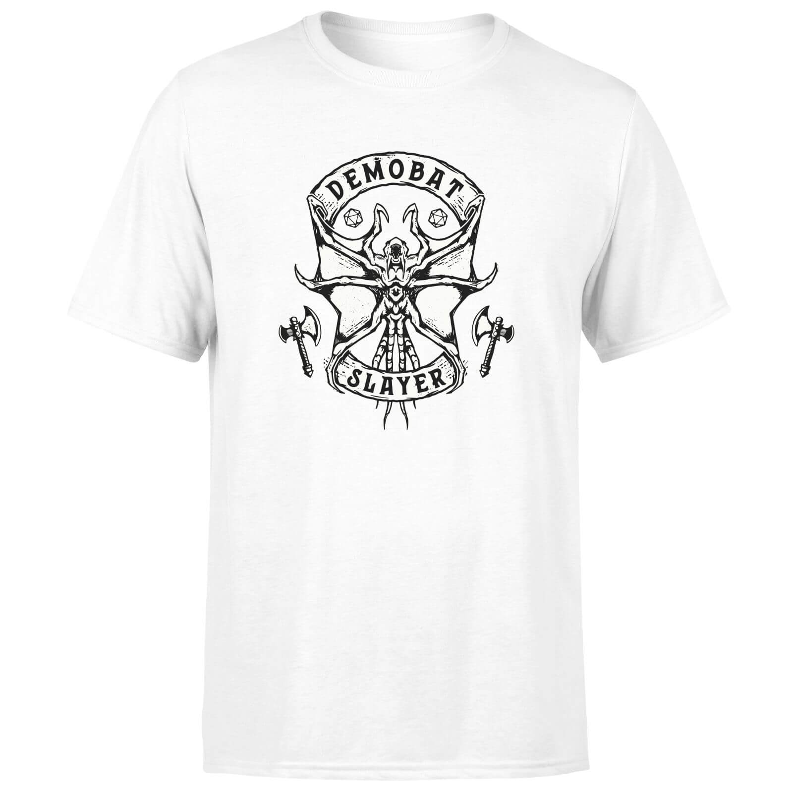 

Stranger Things Demobat Slayer Unisex T-Shirt - White - XXL - Bianco