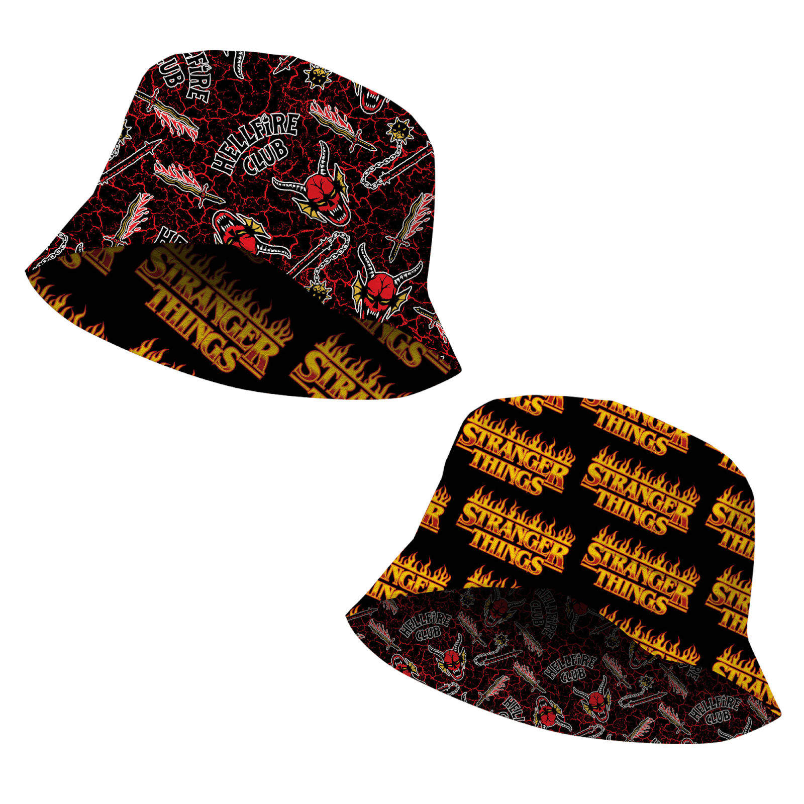 

Chapeau de seau Stranger Things Hellfire Club