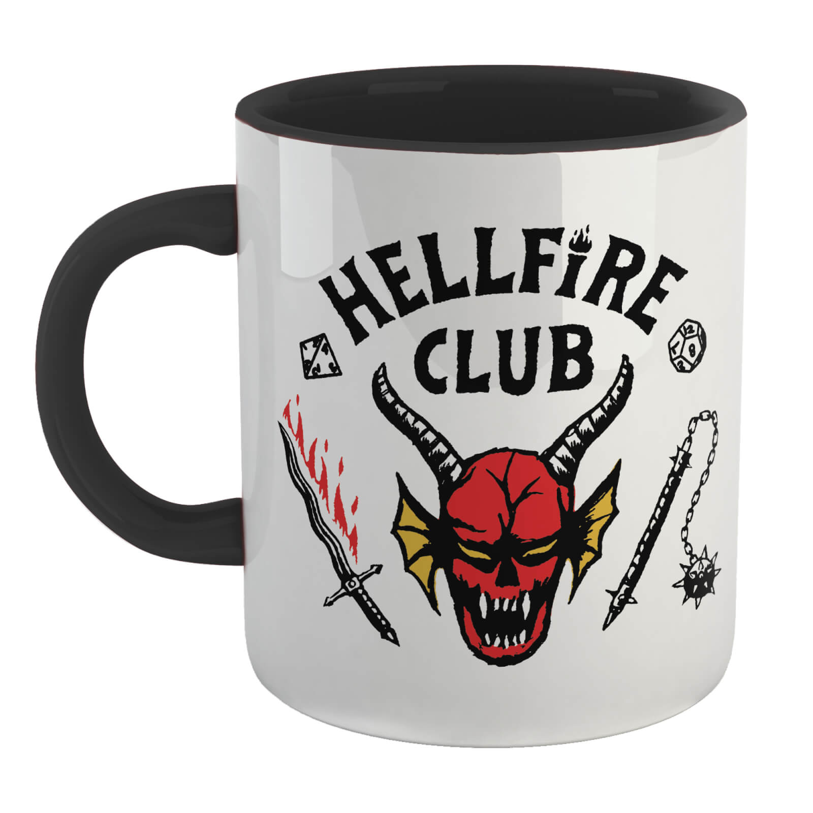 Stranger Things Hellfire Club  Mug - Black