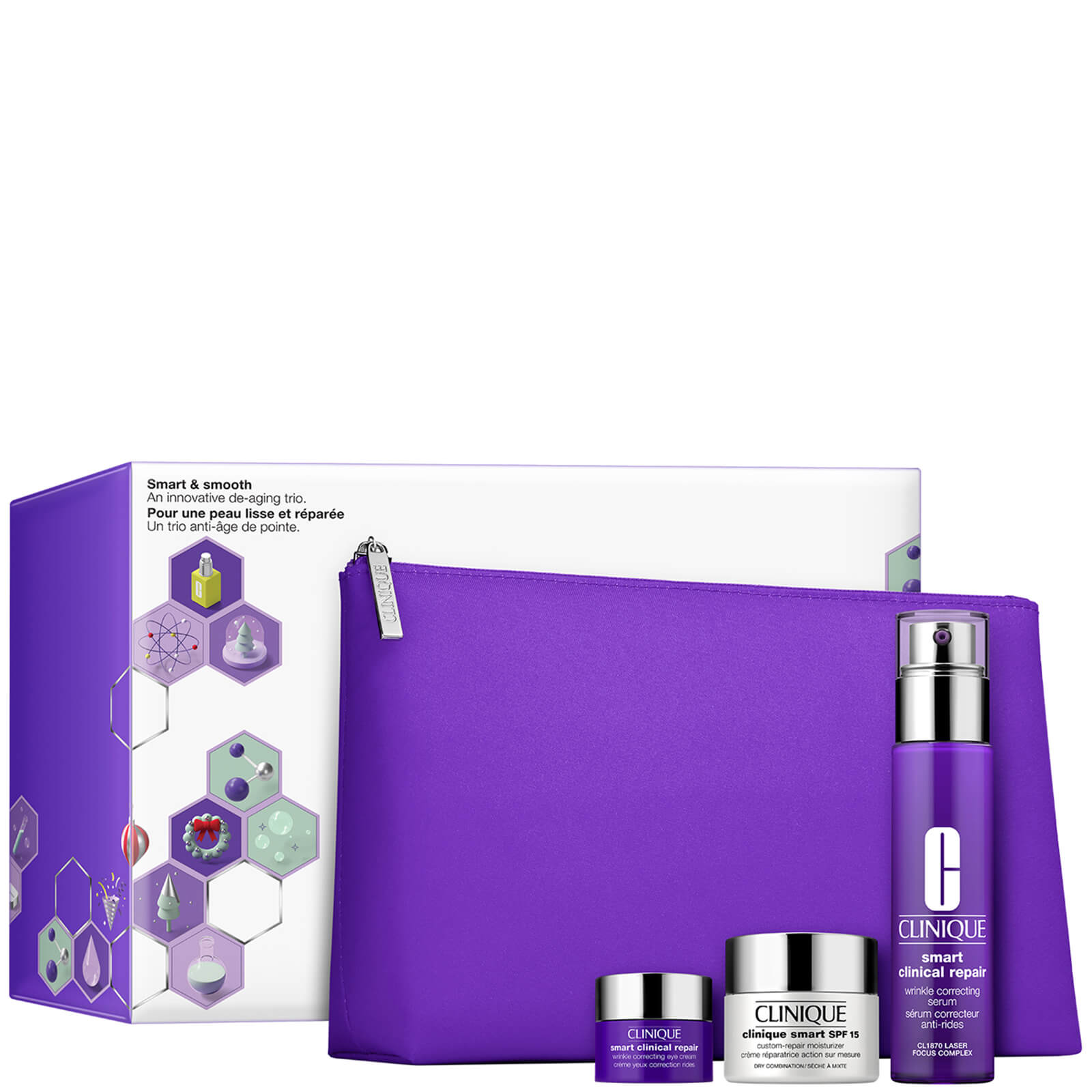 

Clinique Smart and Smooth Innovative De-Ageing Trio