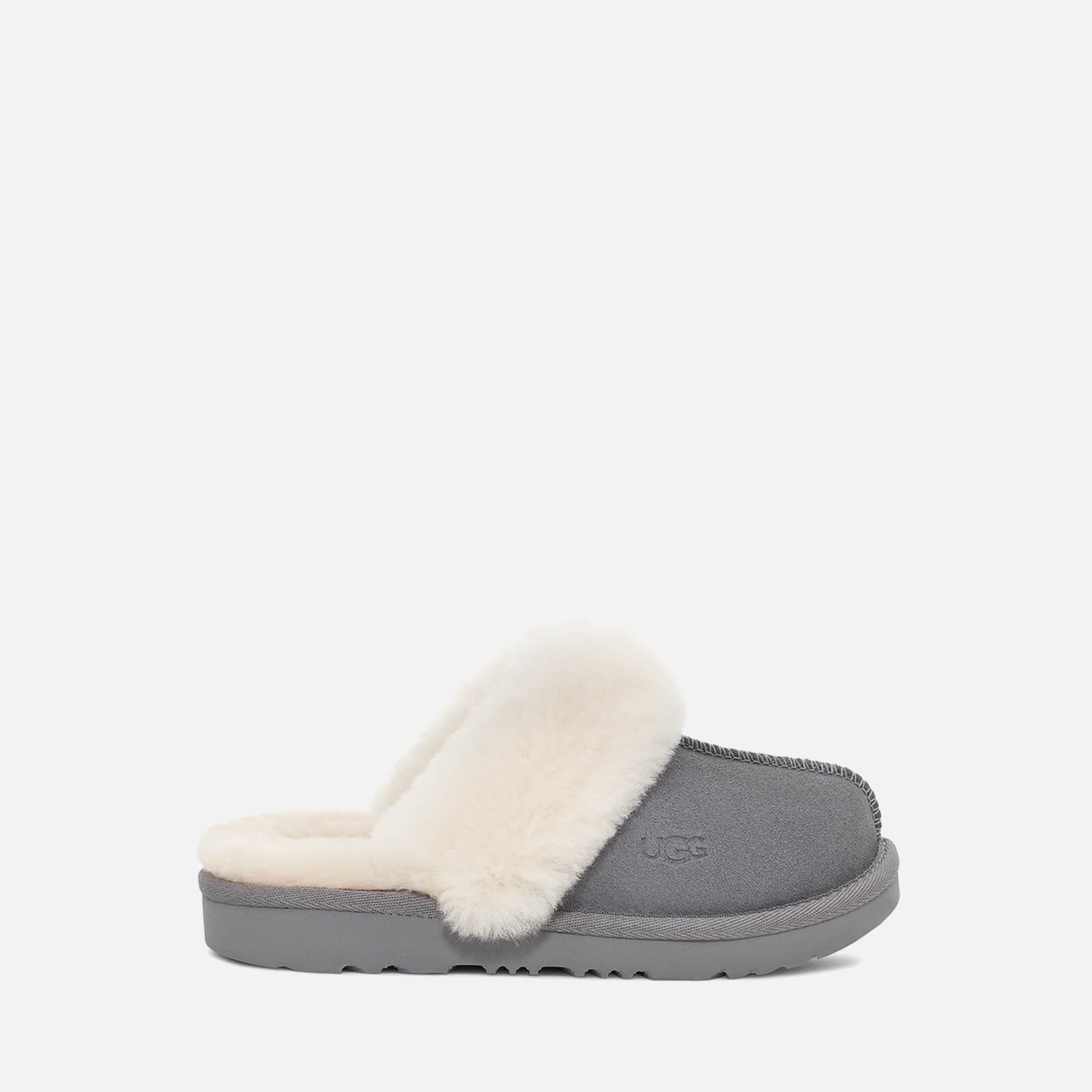 UGG Kids' Cosy II Suede and Wool-Blend Slippers