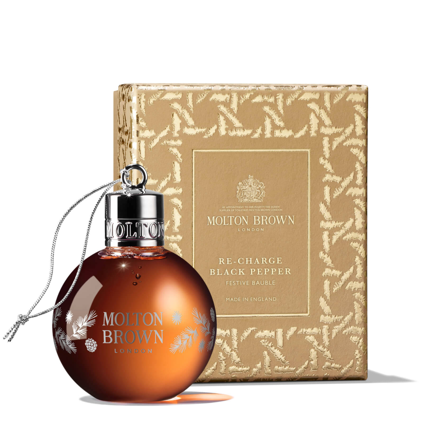 

Molton Brown Re-charge Black Pepper Festive Bauble 75ml