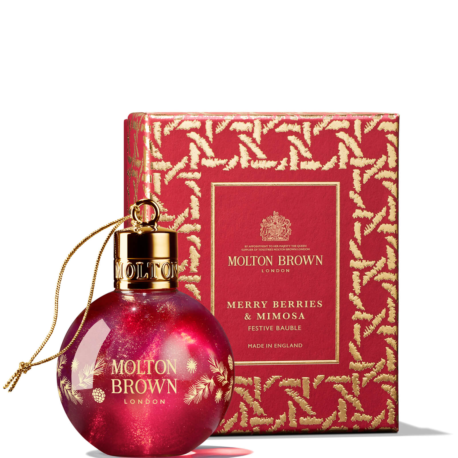 

Molton Brown Merry Berries and Mimosa Festive Bauble 75ml