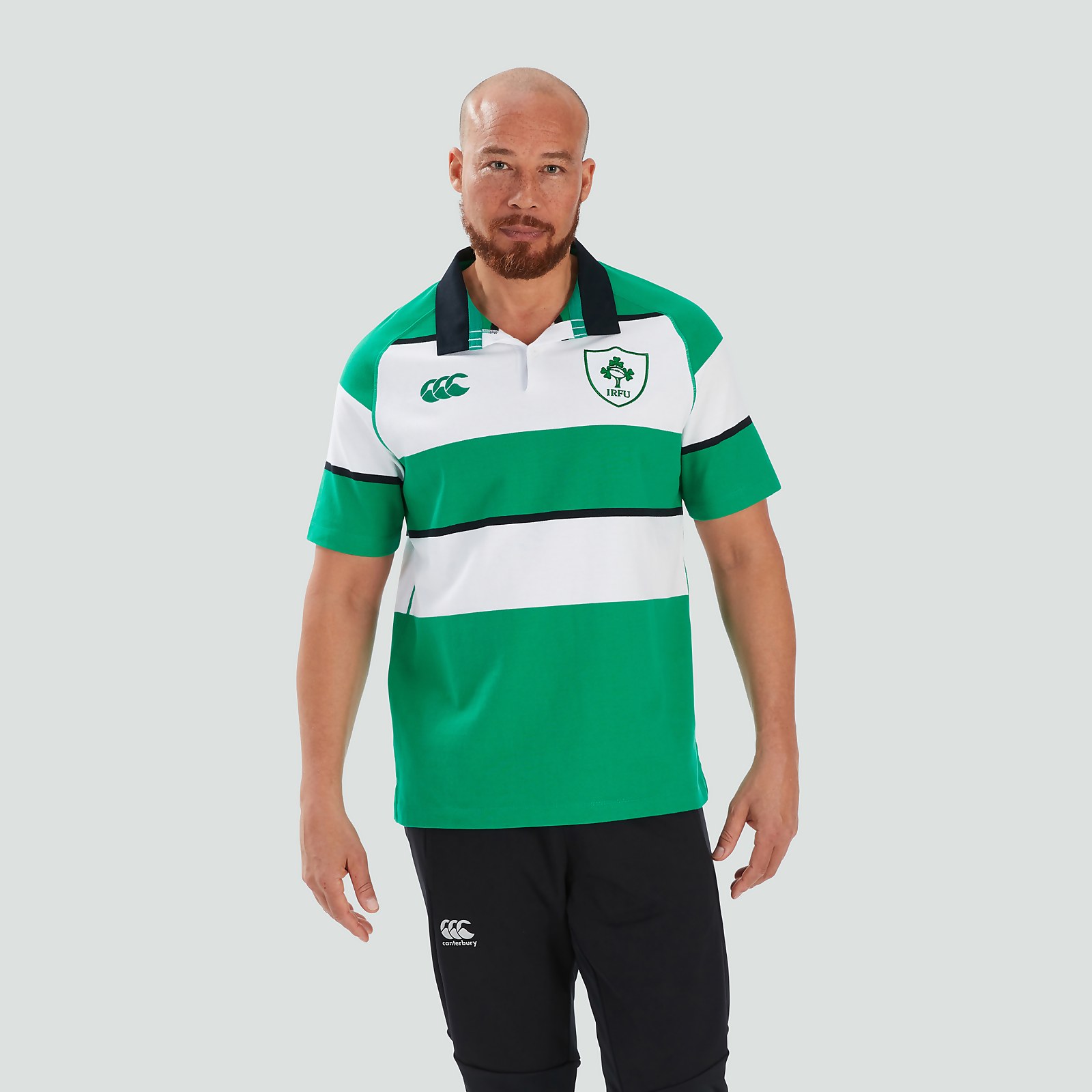 Mens Ireland Heritage Jersey Green/white
