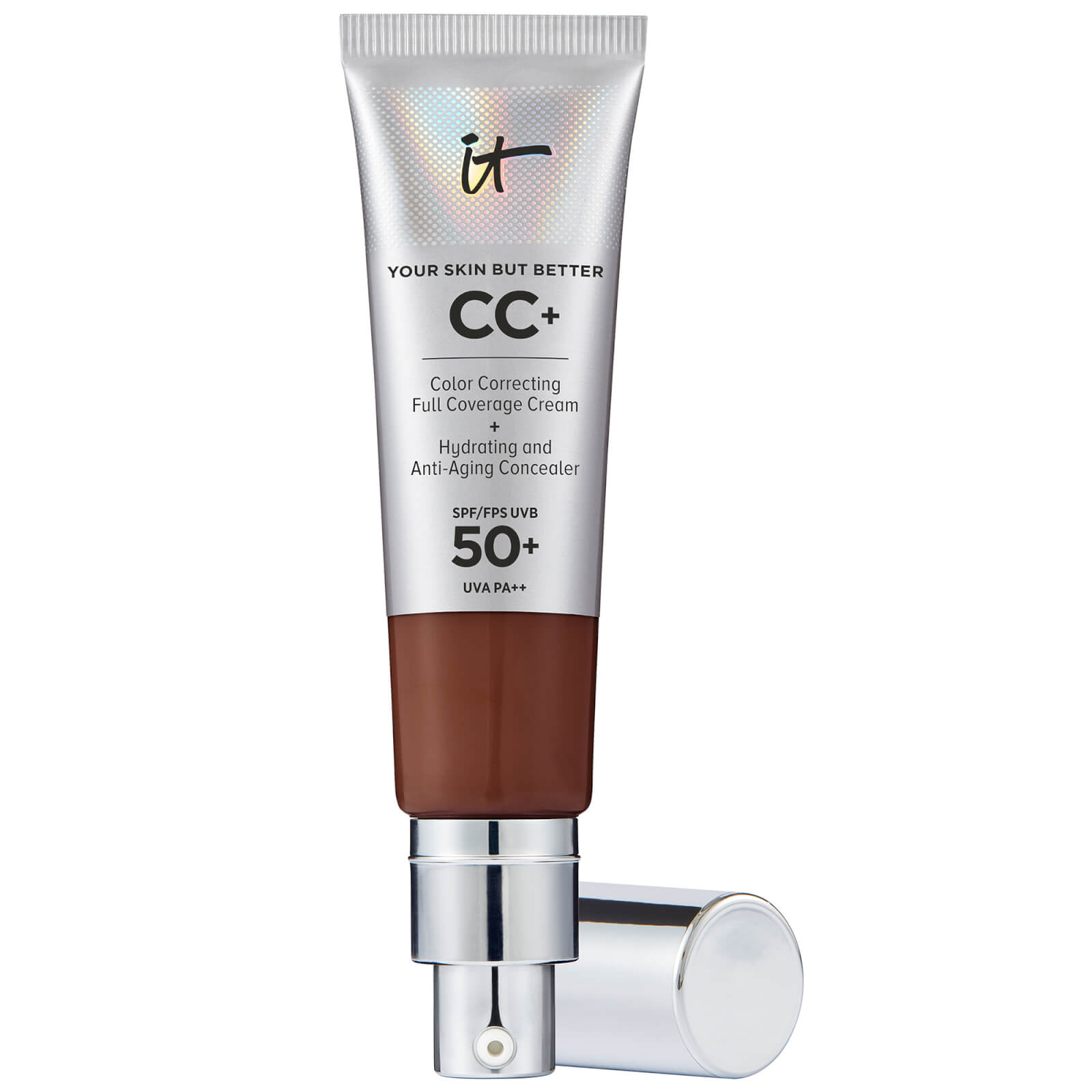 IT Cosmetics Your Skin But Better CC+ Cream with SPF50 32ml (Various Shades) - Deep Bronze