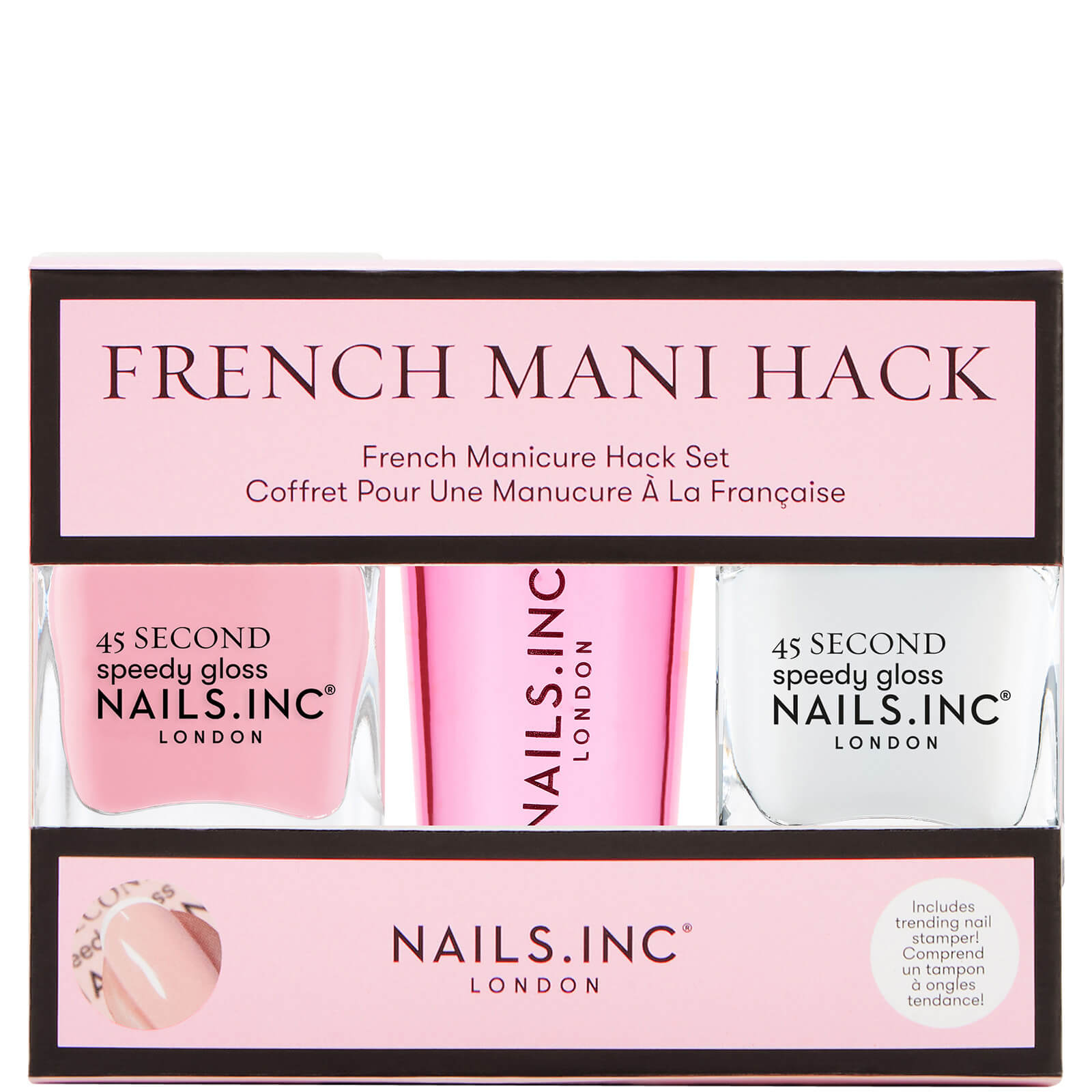 Nails Inc French Mani Hack Nail Polish Set In Multi