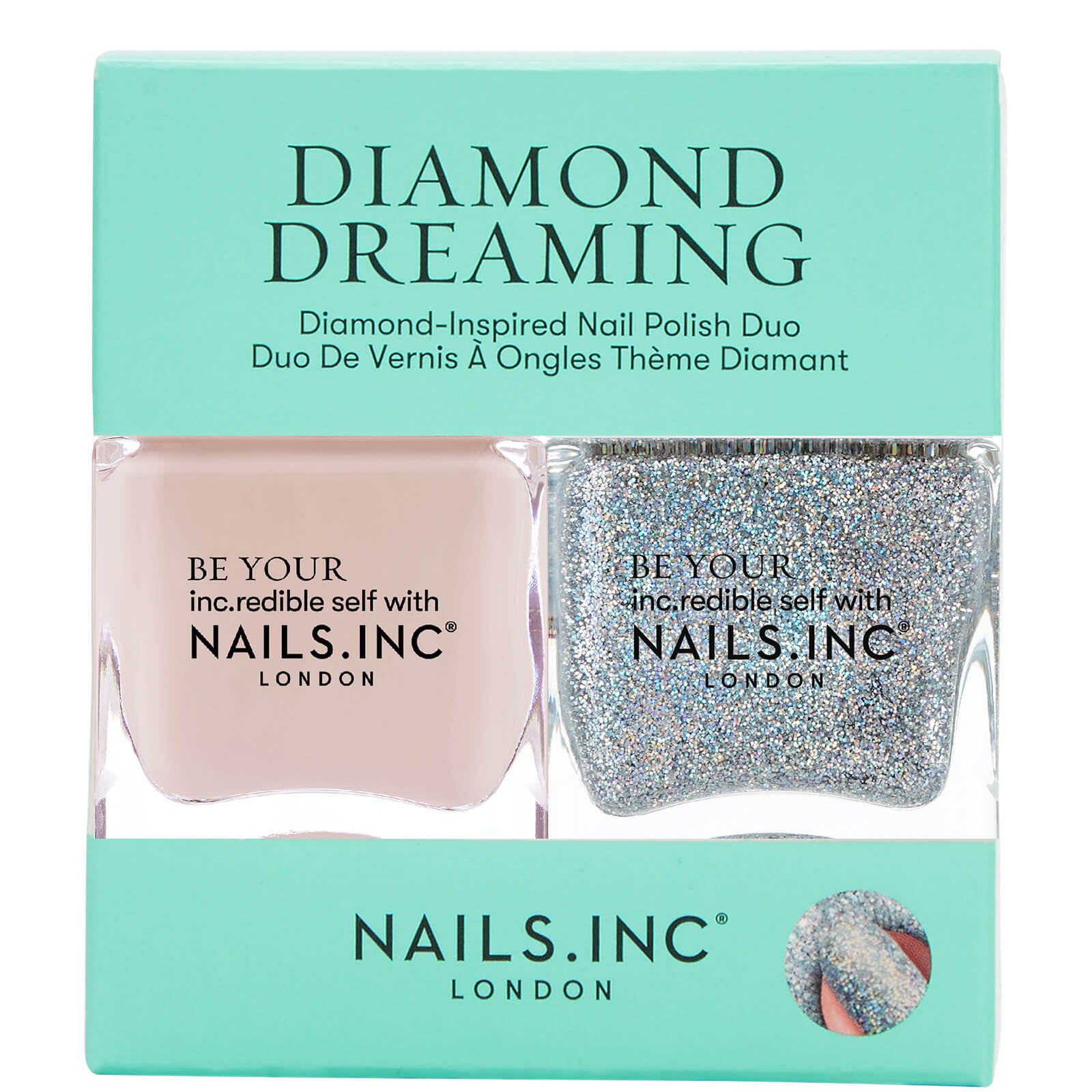 

nails inc. Diamond Dreaming Nail Polish Duo