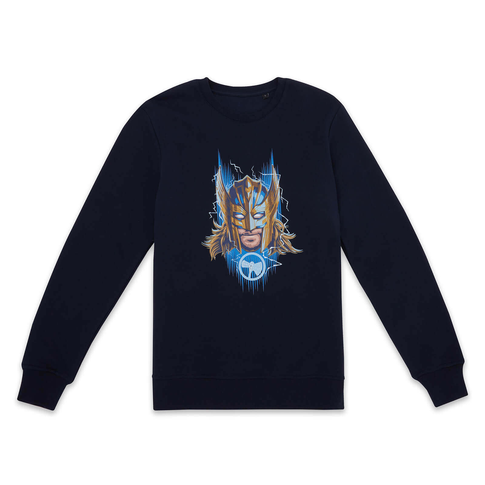 Marvel Thor - Love and Thunder Golden Armour Sweatshirt - Navy - M