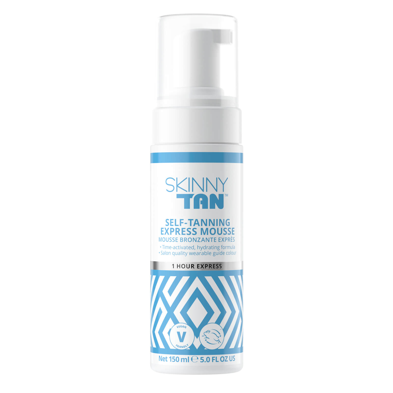 Skinny Tan Mousse 1 Hour Express 150ml In White
