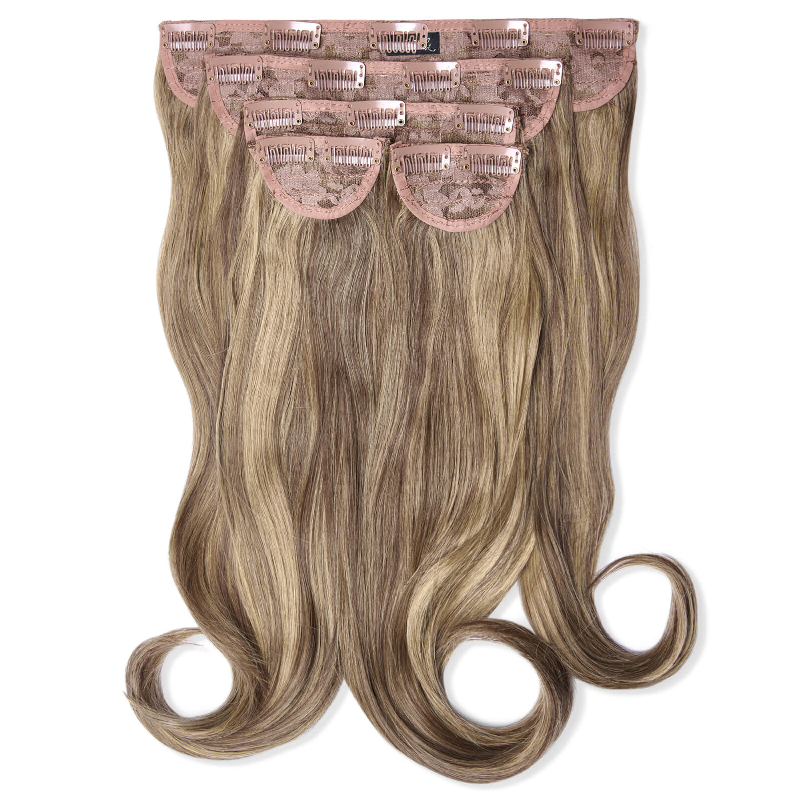 Lullabellz Super Thick 16 5 Piece Blow Dry Wavy Clip In Extensions (various  Shades) - Mellow Brown | ModeSens