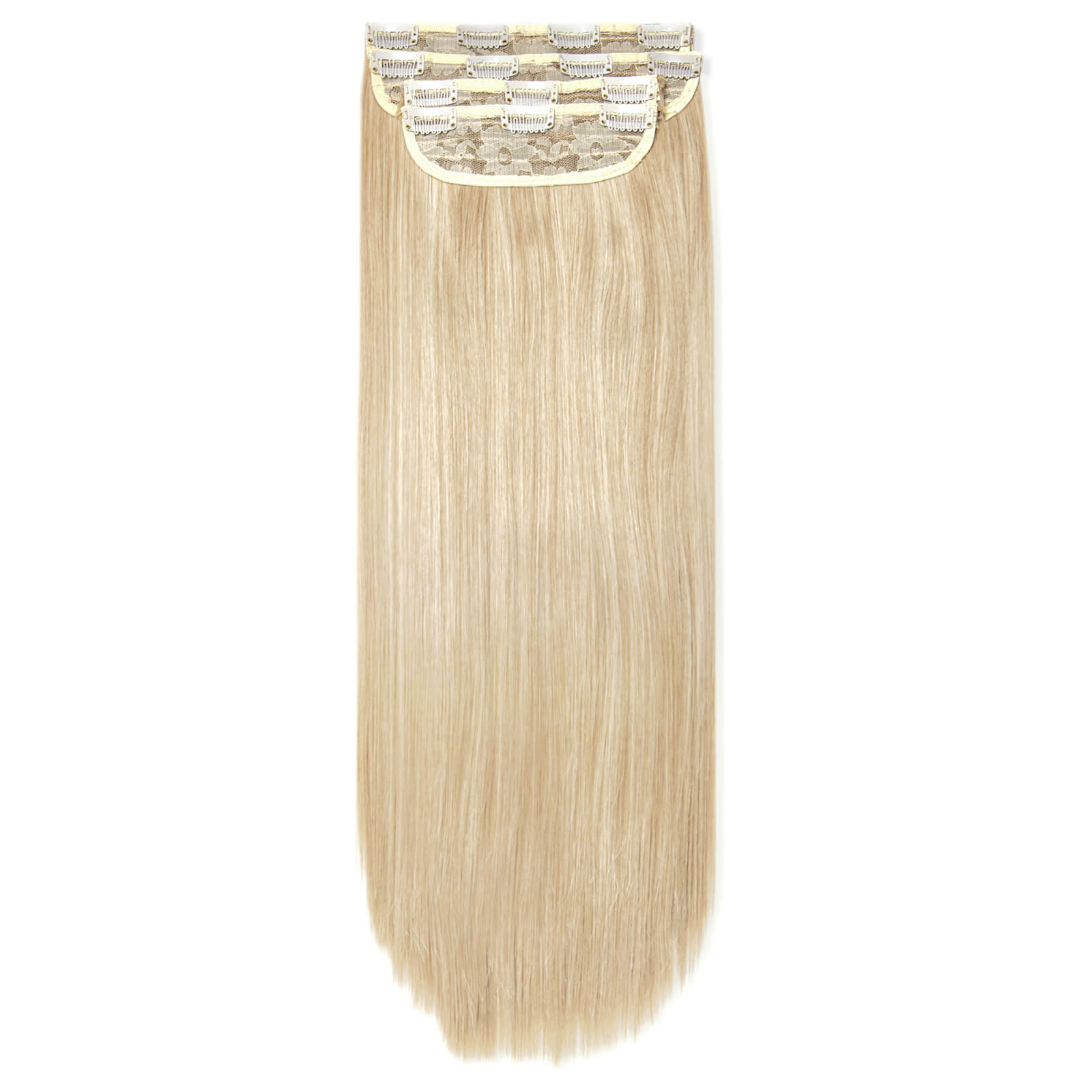 Lullabellz Ultimate Half Up Half Down 22  Straight Extension And Pony Set (various Shades) - Light B In Light Blonde