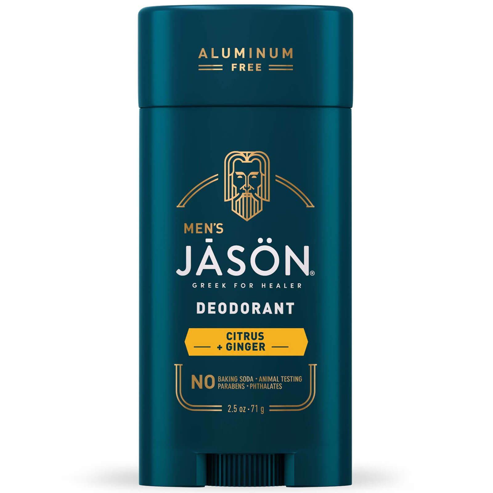 

JASON Men’s Citrus and Ginger Deodorant Stick 71g