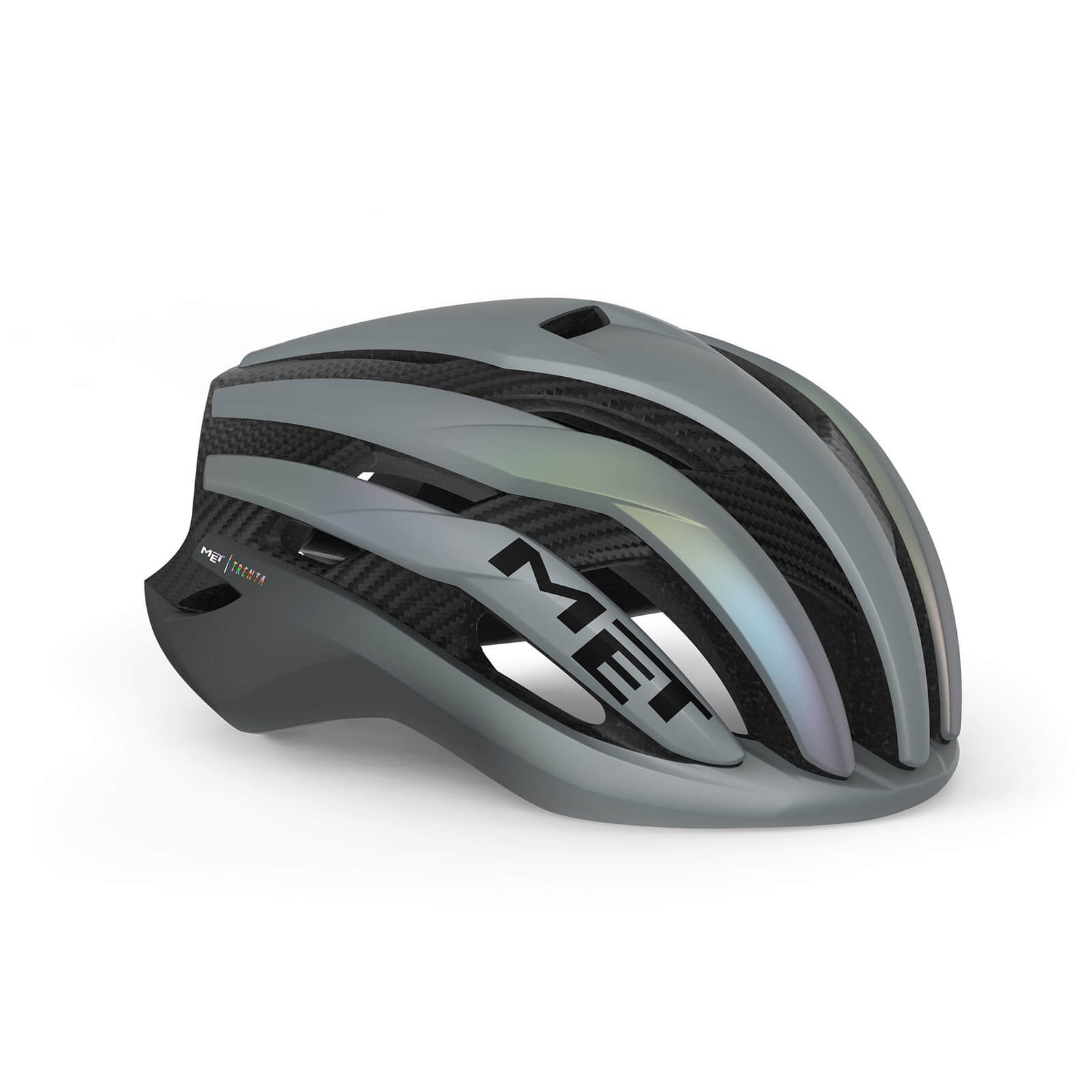 MET Trenta 3K Carbon MIPS Road Helmet - M - Grey