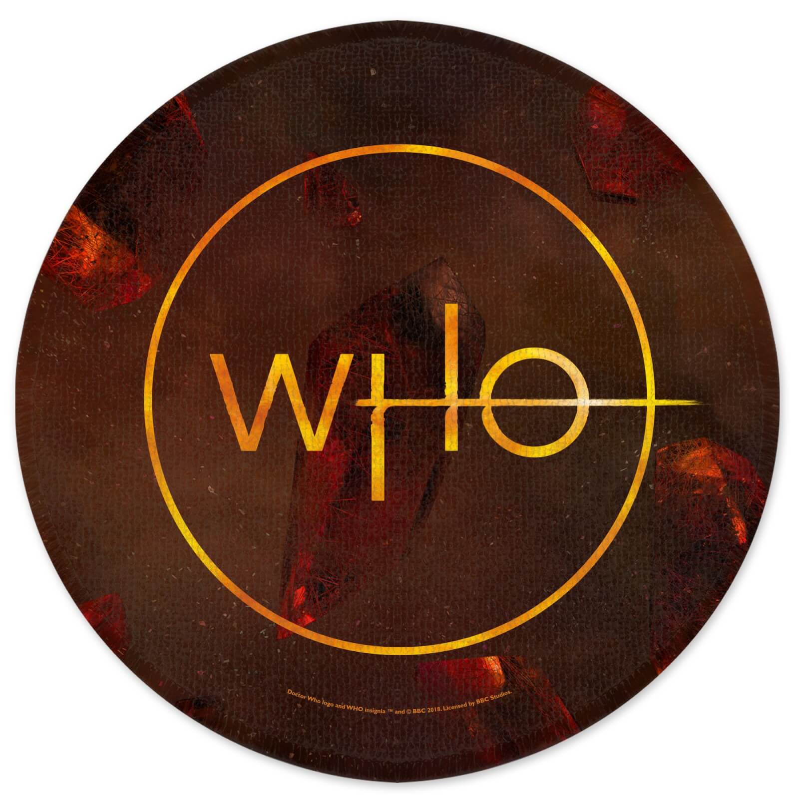 

Doctor Who Circle Logo Round Bath Mat