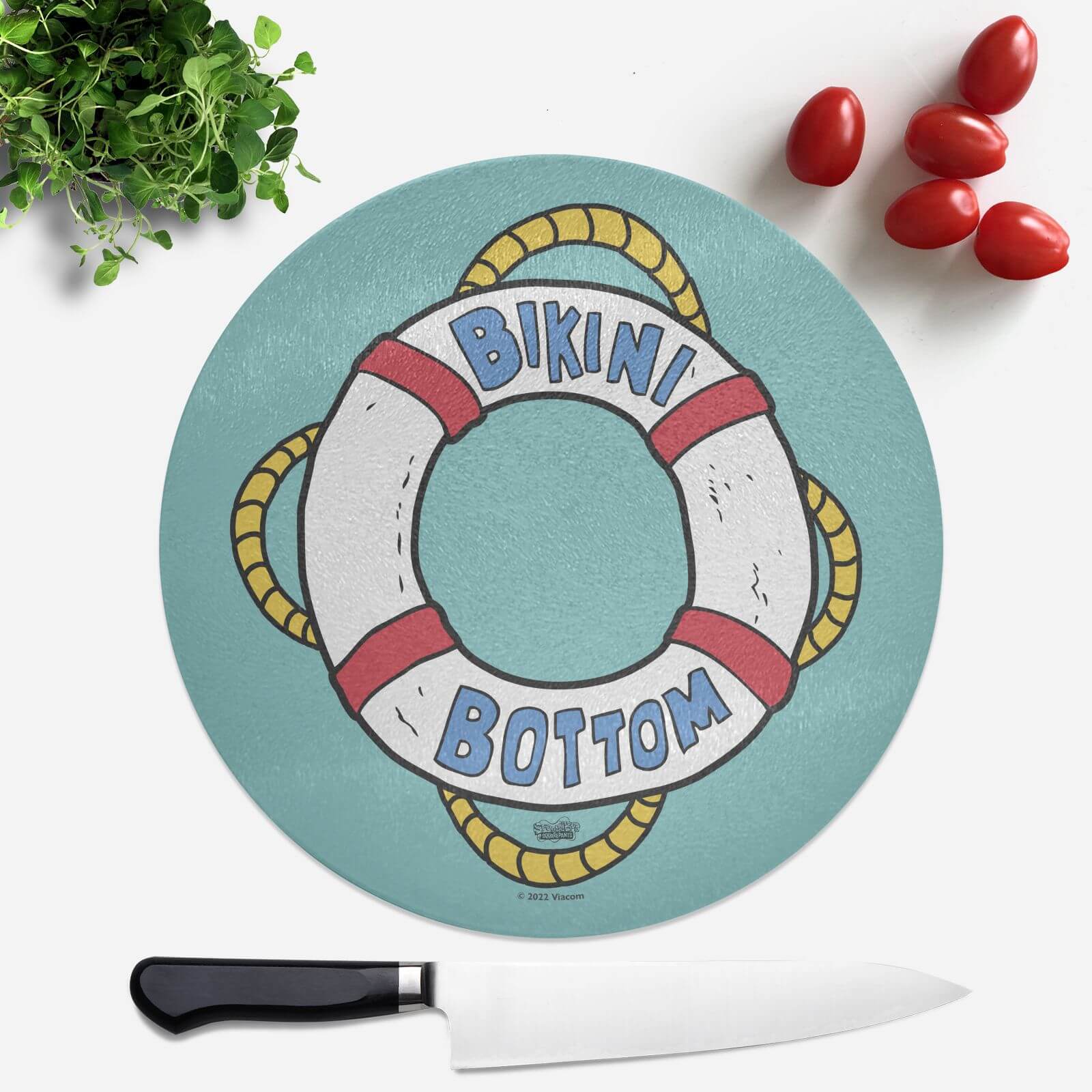 

Spongebob Squarepants Bikini Bottom Round Chopping Board