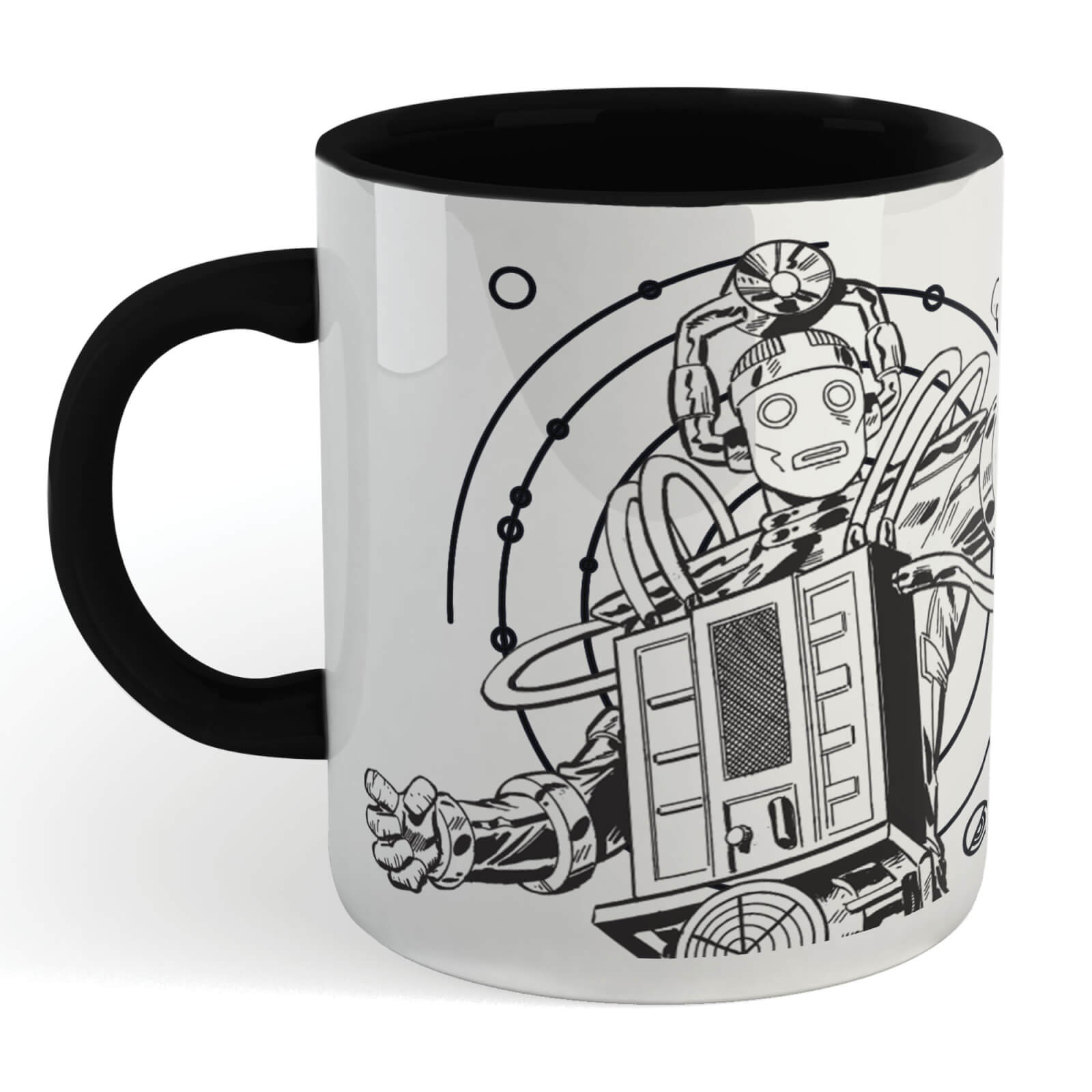 

Doctor Who Cyberman Mug - Black
