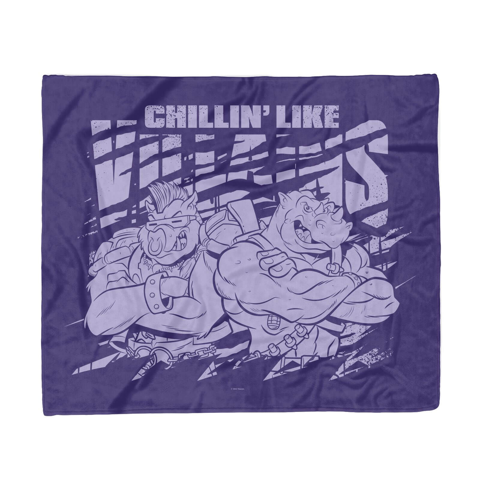 

Teenage Mutant Ninja Turtles Chillin' Like Villains Fleece Blanket - S