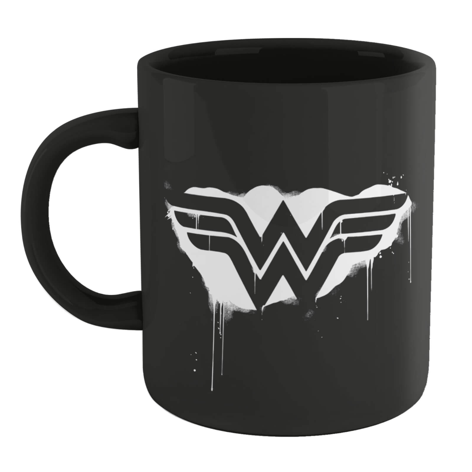 

Wonder Woman Graffiti Mug - Black